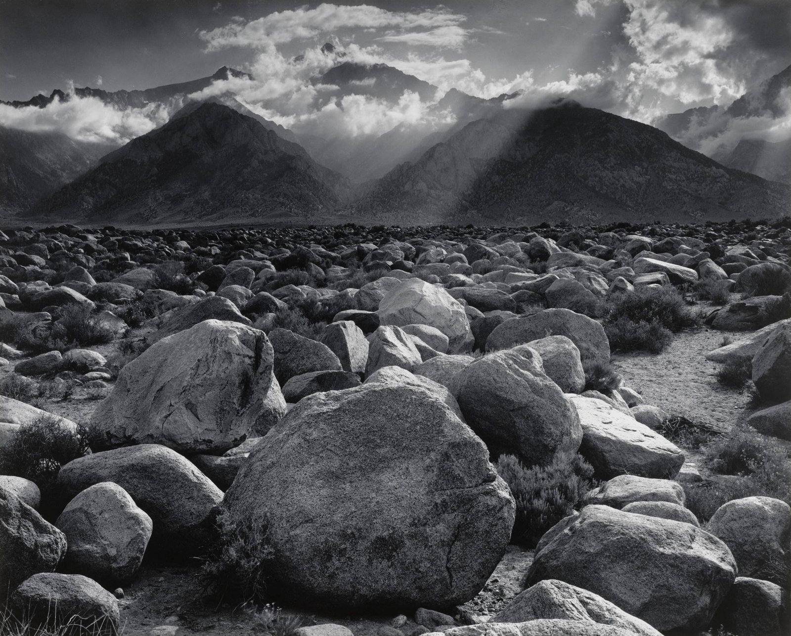 Ansel Adams - Mt. Williamson, 1944 (1 of 1)