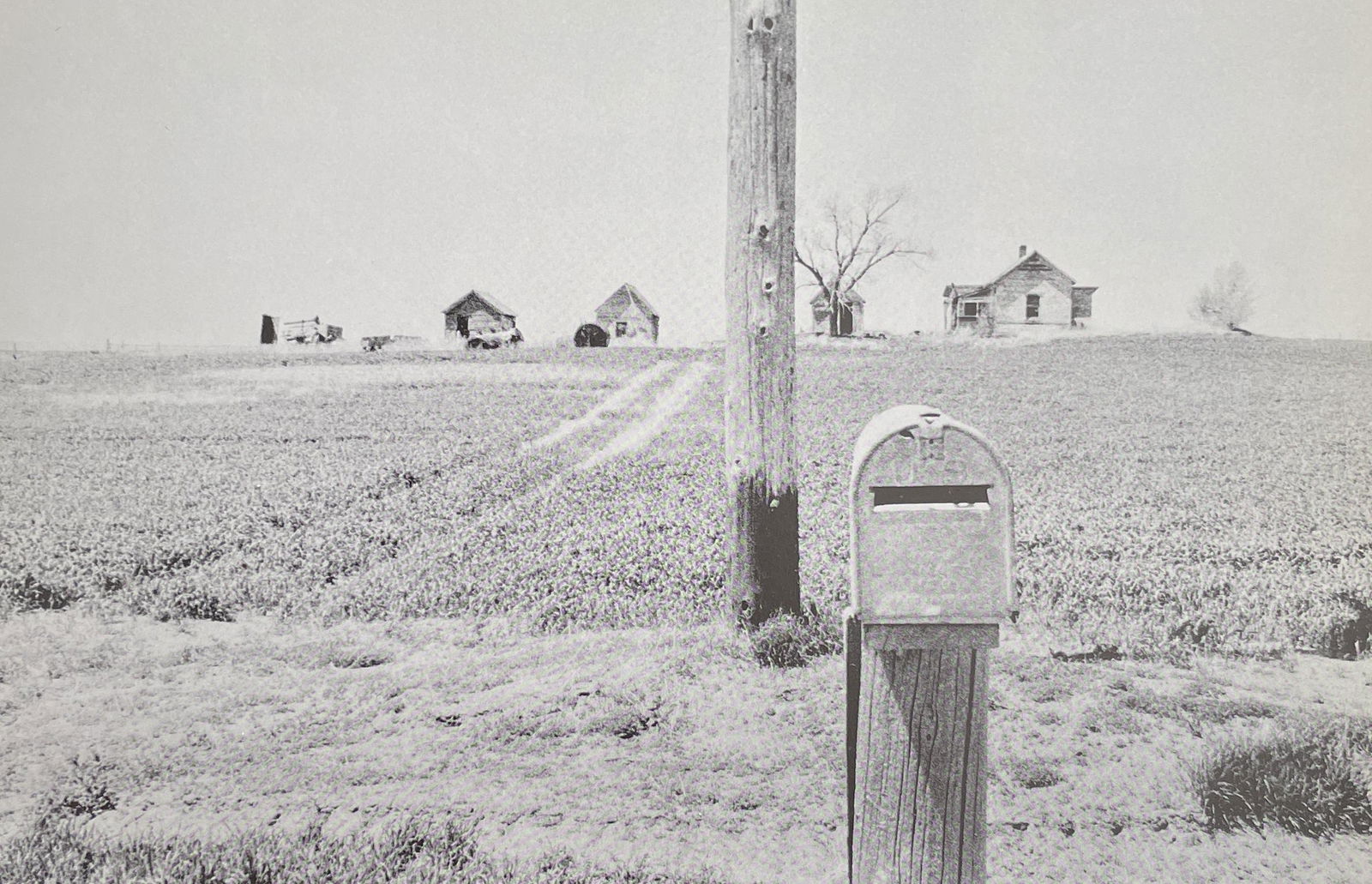Robert Frank - U.S. 30 between Ogallala and North Platte, Nebraska: ROBERT FRANK (1924-2019) U.S. 30 between Ogallala and North Platte, Nebraska Print in Colors, Printed in the 1950s 7 3/4" x 6 1/4" Robert Frank is a Swiss-born American filmmaker and photographer. Cha