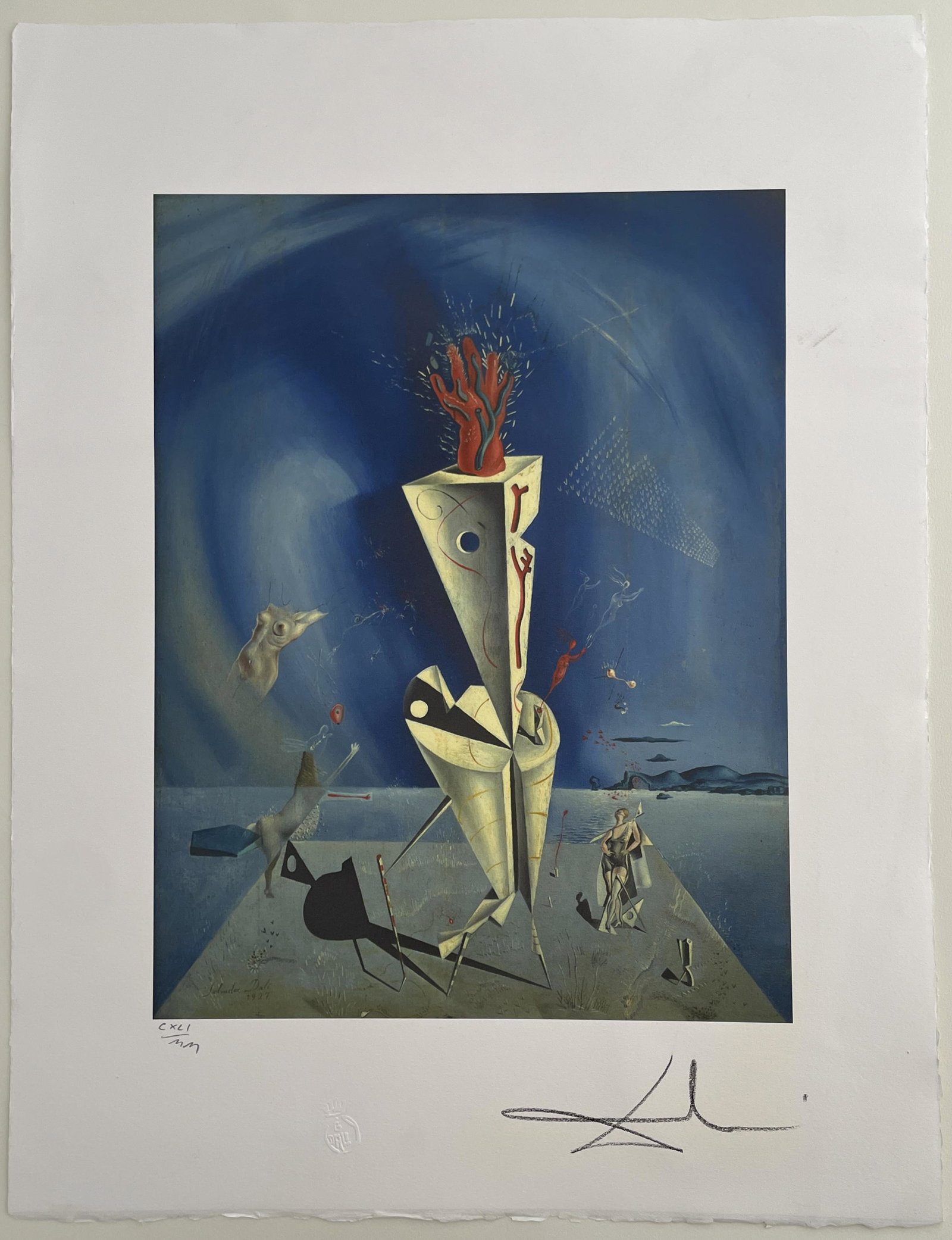 Salvador Dali - Hand Signed, Numbered - Lithograph (1 of 13)