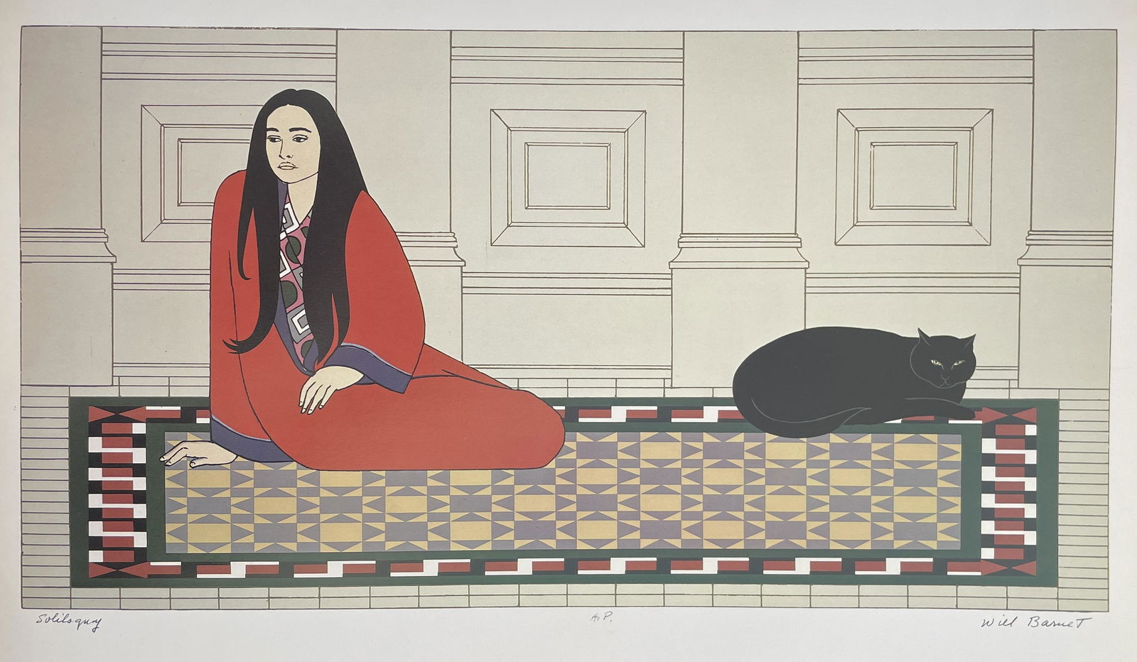 Will Barnet - Soliloquy, 1972 (1 of 1)