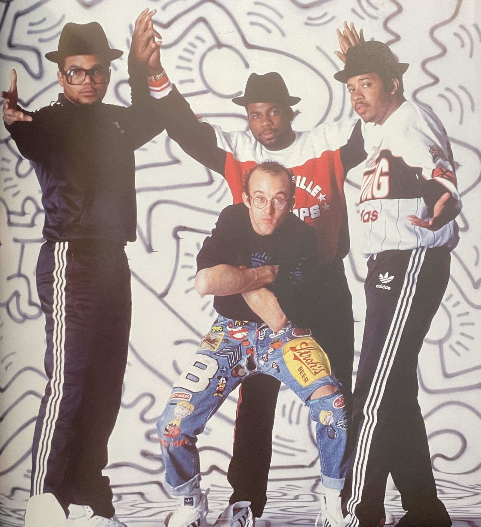 Keith Haring - Keith Haring and Run DMC, 1986 (1 of 1)