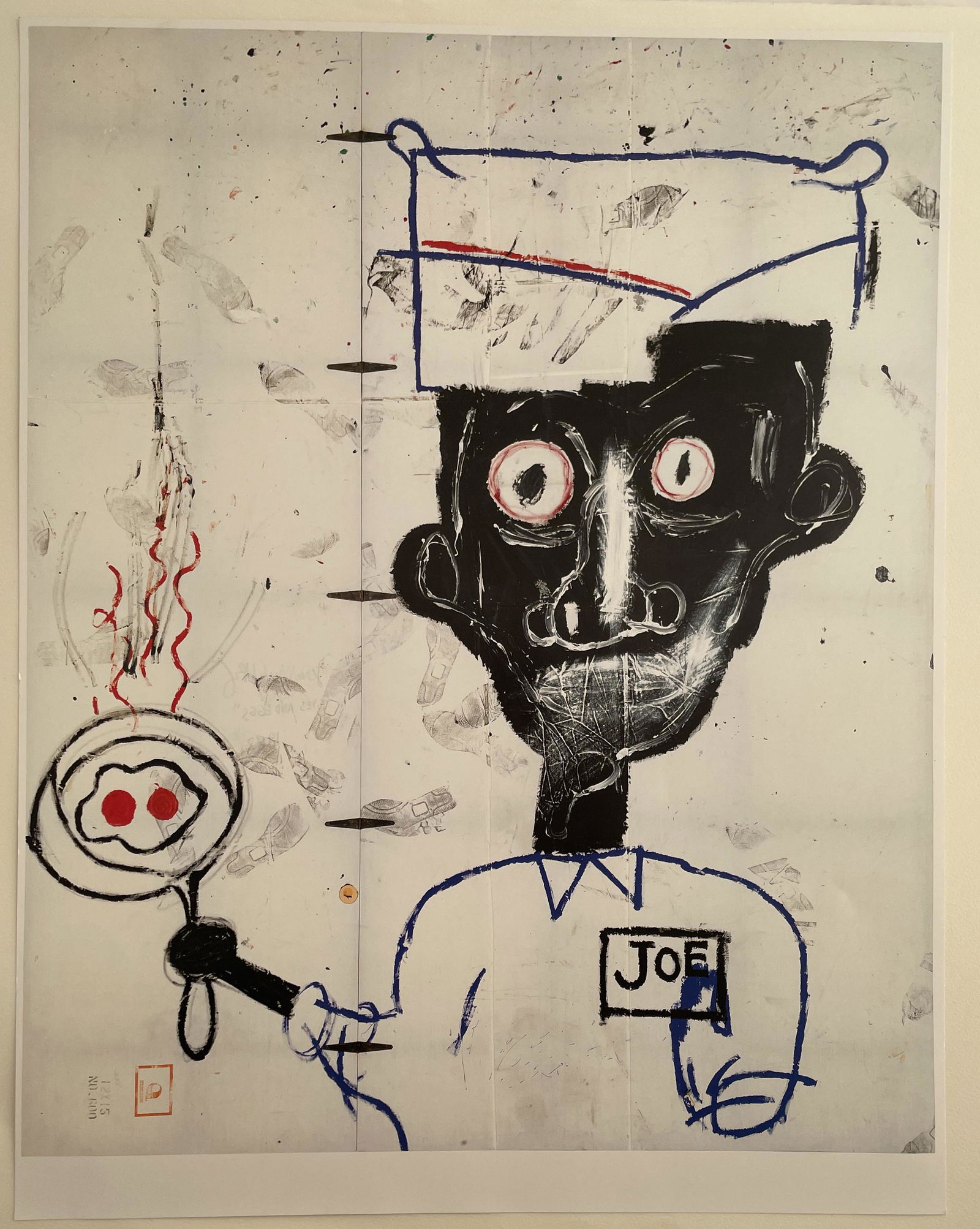 Jean Michel Basquiat - Joe, 1983 - Offset Lithograph (1 of 7)