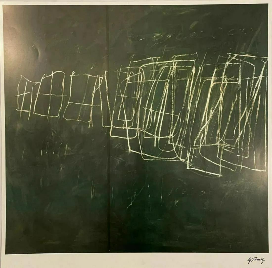Cy Twombly - Untitled - Stamped Signature (1 of 6)