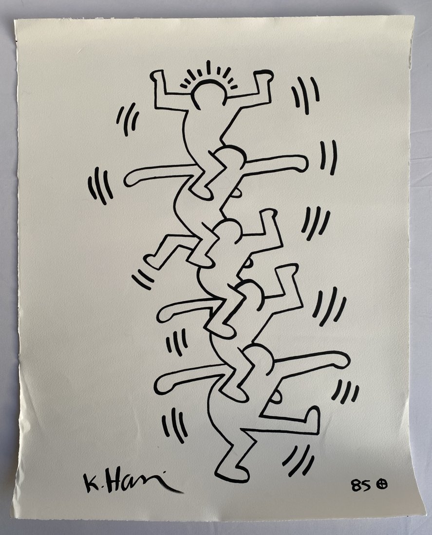 超激レア】エリックオア 93年サイン入り スウェットKEATH HARING