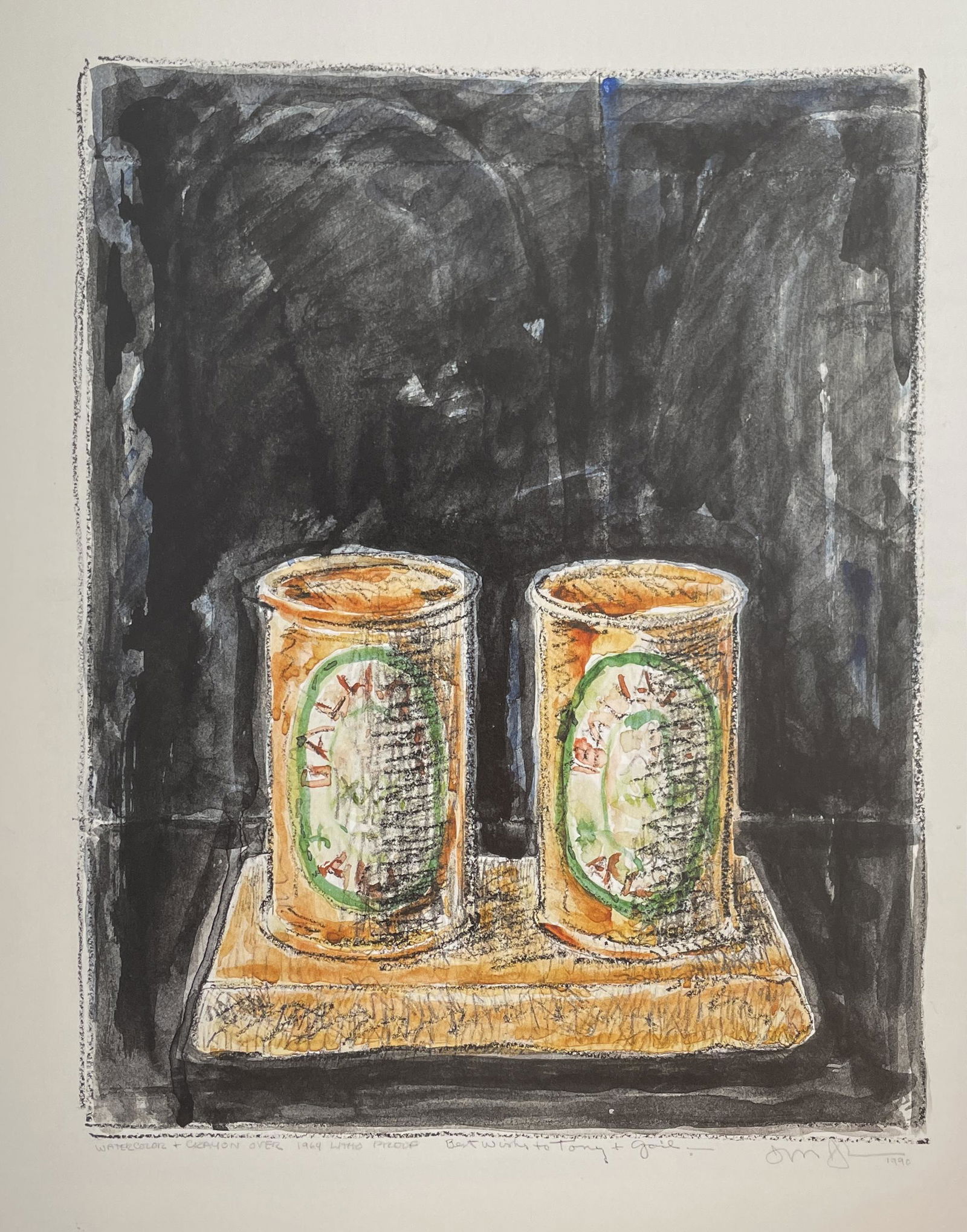 Jasper Johns - Ale Cans, 1964 (1 of 1)