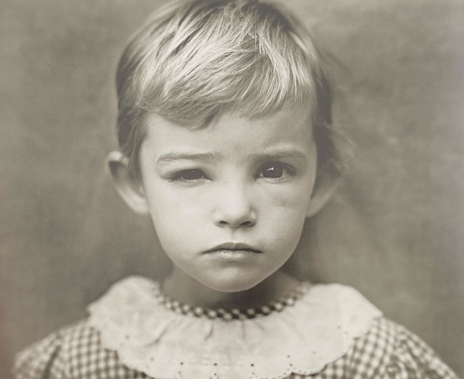 Sally Mann - Damaged Child, 1984: SALLY MANN (B.1951) Damaged Child, 1984 Print in Colors 10" x 8" Sally Mann is an American photographer known for her black-and-white portraits of her family and documentation of the landscape of the