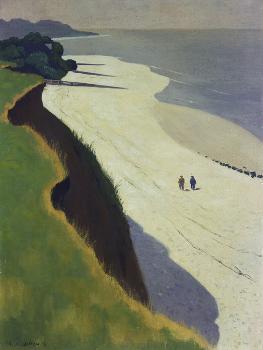 Felix Vallotton - La Falaise De La Greve Blanche, 1913 - Offset Lithograph (1 of 1)
