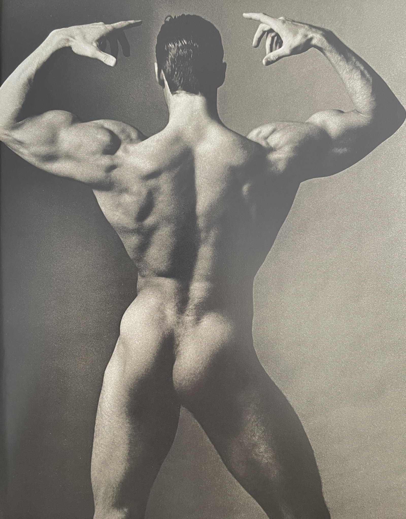 Ken Haak - Male Nude, 1986: KEN HAAK (1923-1991) Male Nude, 1986 Print in Colors 10 1/4" x 13 1/4" Ken Haak became a self-taught explorer in fashion photography who played light and shadow against skin and fabric to not simply d