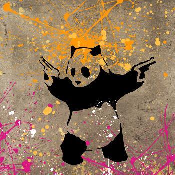 Banksy - Panda with Guns, Offset Lithograph (1 of 1)