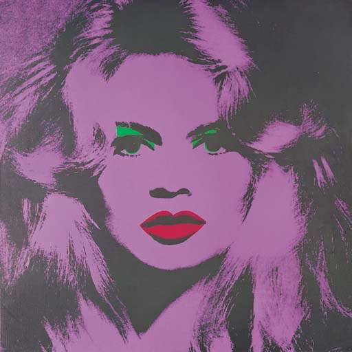 Andy Warhol - Brigitte Bardot, 1974: ANDY WARHOL (1928-1987) Brigitte Bardot, 1974 Print in Colors 10" x 10" Andy Warhol was a leading figure in the Pop Art movement. Like his contemporaries Roy Lichtenstein and Robert Rauschenberg, Warh