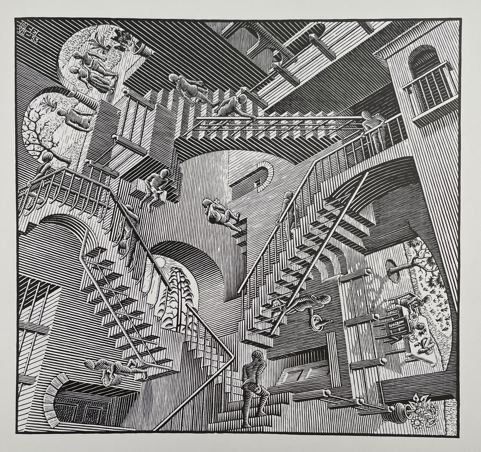 MC Escher - Relativity, 1953 (1 of 1)