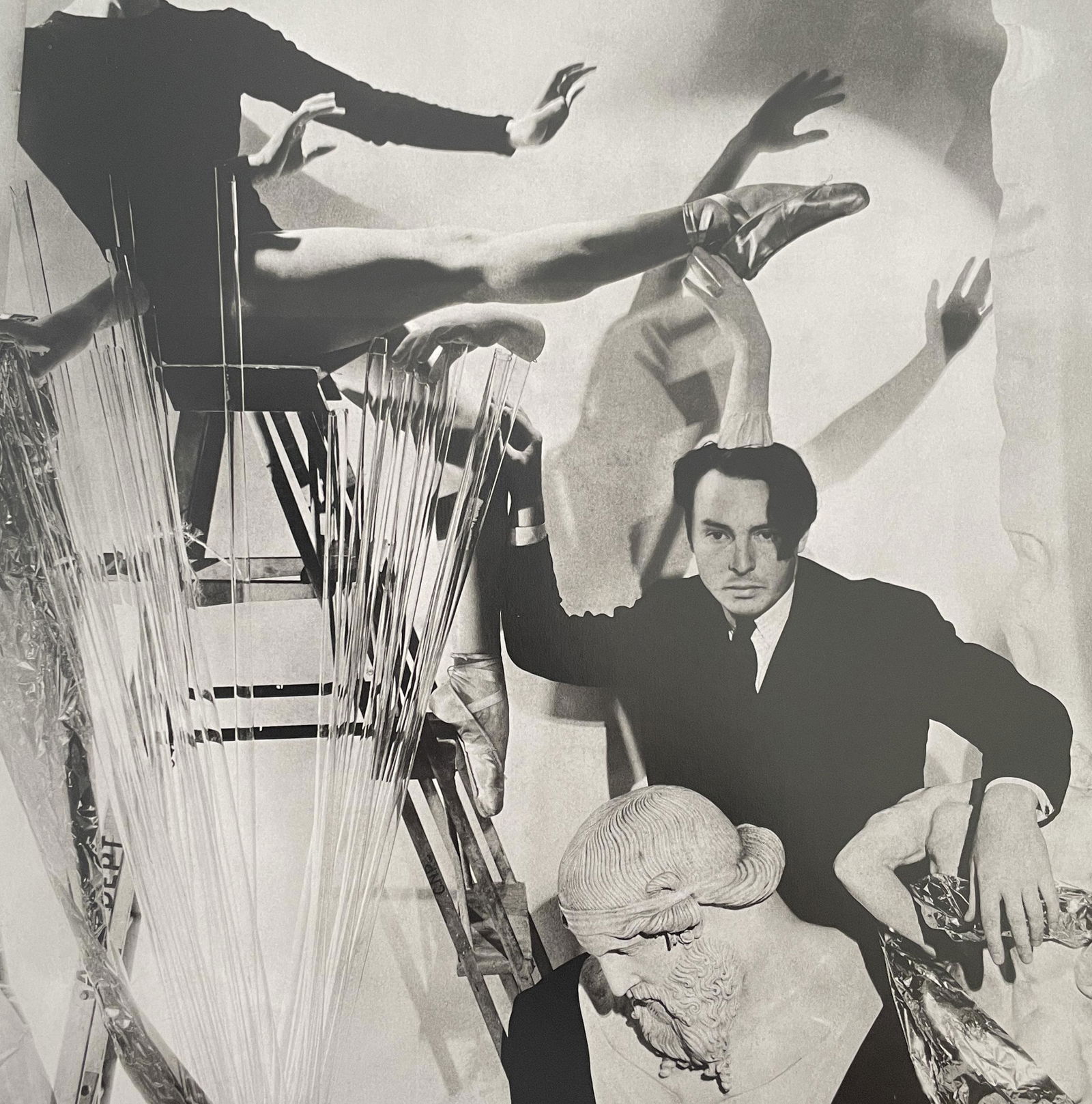 Cecil Beaton - George Balanchine, 1935: CECIL BEATON (1904-1980) George Balanchine, 1935 Print in Colors 10 1/4" x 10 1/4" Cecil Beaton was a British photographer and designer best known for his elegant photographs of high society. Working