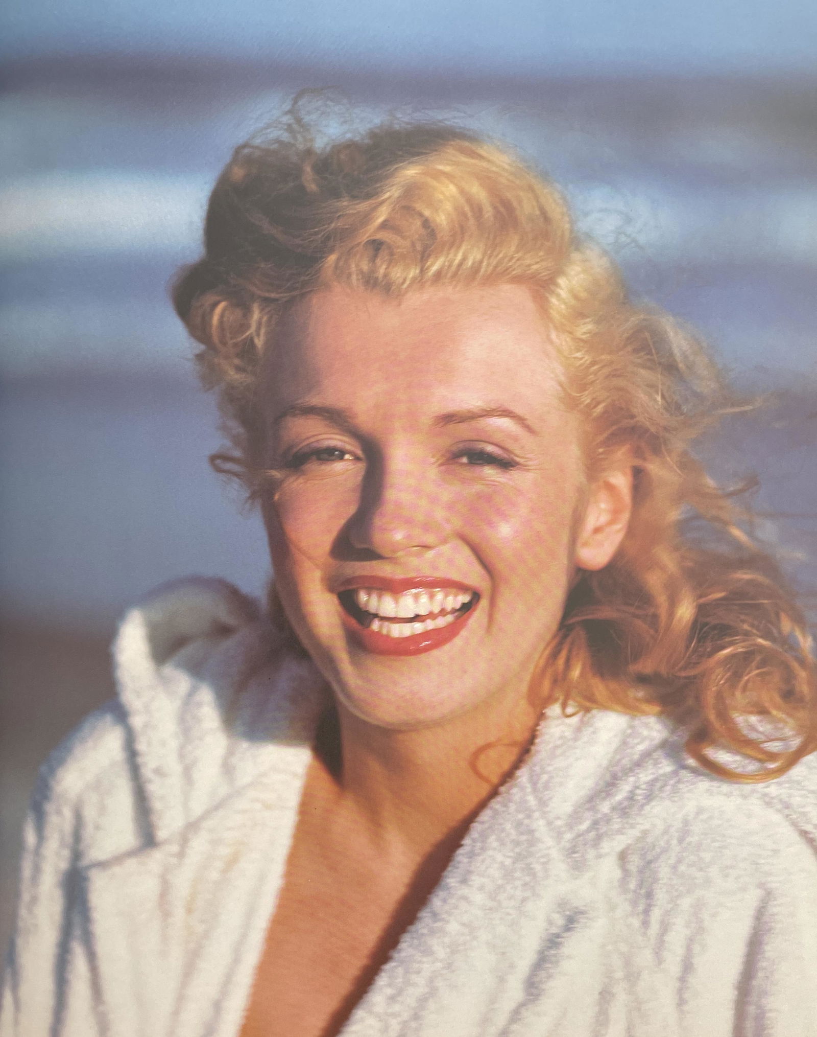 Andre De Dienes - Portrait of Marilyn Monroe, Print: ANDRE DE DIENES (1913-1985) Portrait of Marilyn Monroe Print in Colors 12" x 15 1/4" Andor GyÃ¶rgy Ikafalvi-Dienes, known as AndrÃ© de Dienes, was a Hungarian photographer, noted for his work with