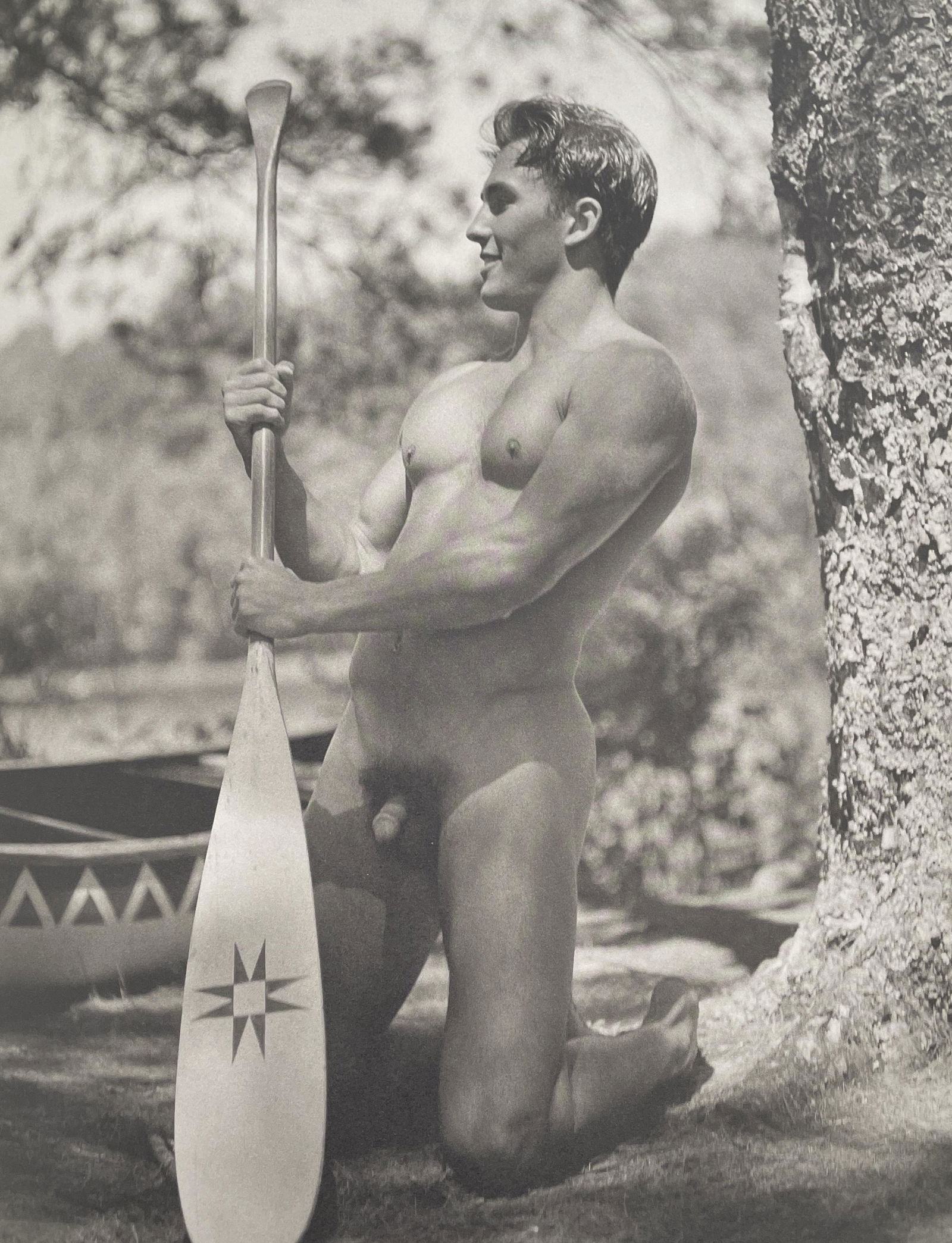 Bruce Weber - John at the Campground, Adirondack Park, 1990 (1 of 1)