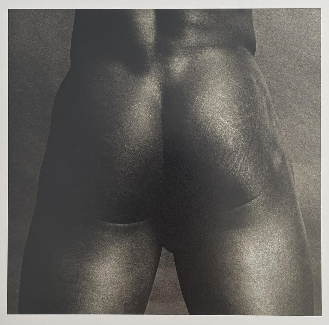 Ken Haak - Male Nude, 1986: KEN HAAK (1923-1991) Male Nude, 1986 Print in Colors 6" x 5 3/4" Ken Haak became a self-taught explorer in fashion photography who played light and shadow against skin and fabric to not simply dramati