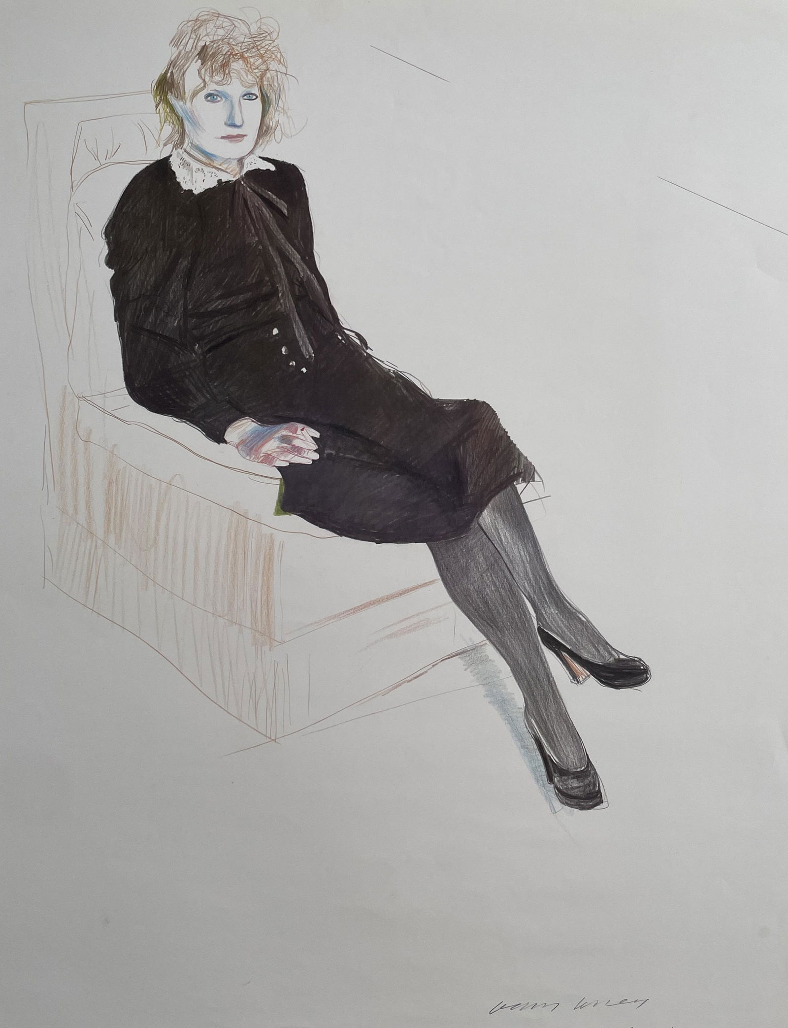 David Hockney - Celia, 1973 - Hand Signed (1 of 6)