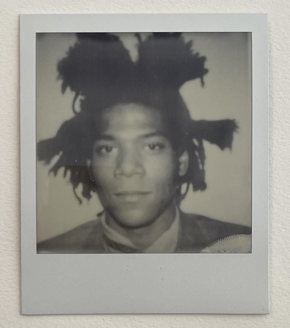 Andy Warhol - Polaroid of Basquiat (1 of 3)