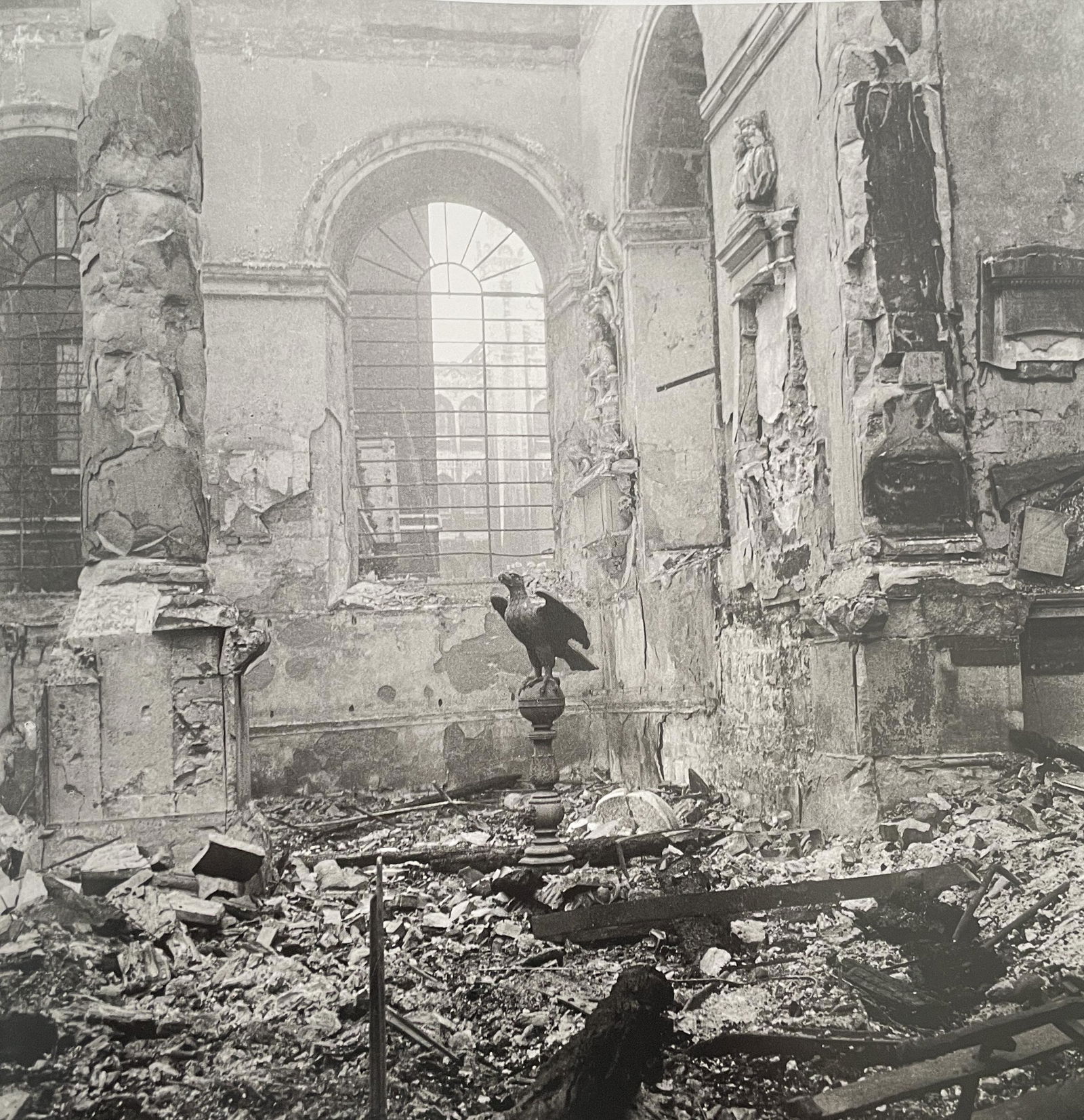 Cecil Beaton - St Lawrence Jewry, 1940: CECIL BEATON (1904-1980) St Lawrence Jewry, City of London, December, 1940 Print in Colors 10" x 10 1/2" Cecil Beaton was a British photographer and designer best known for his elegant photographs of