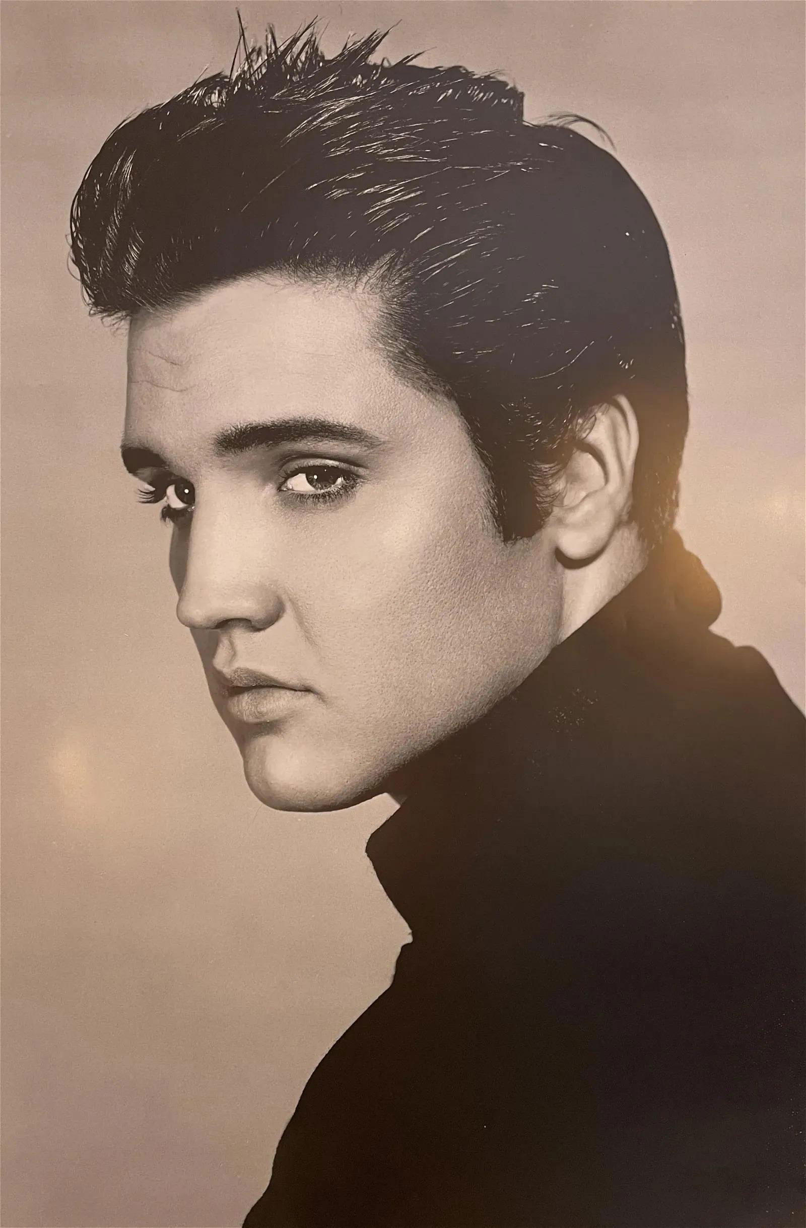 Portrait of Elvis Presley - Large Poster (1 of 5)