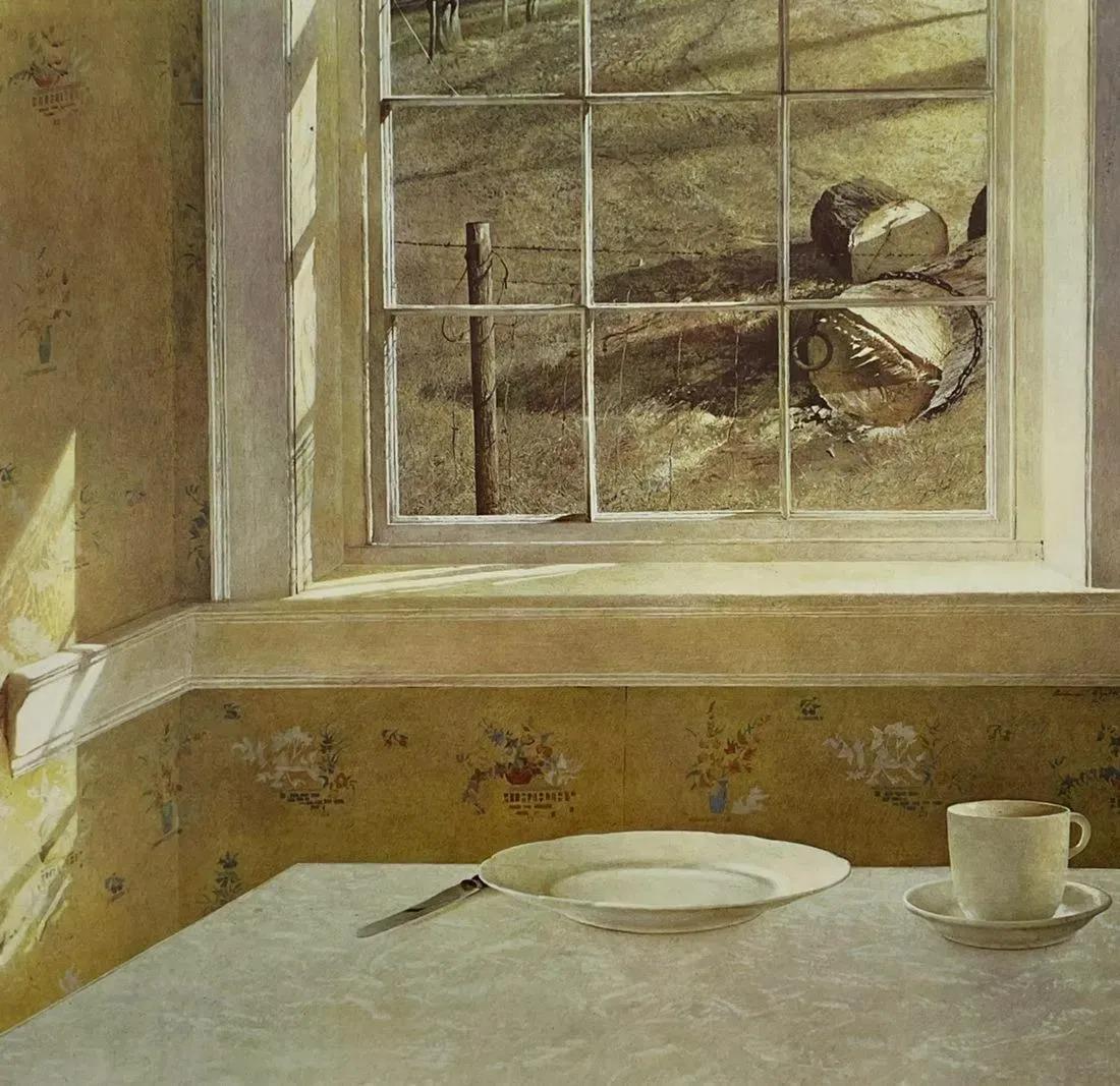 Andrew Wyeth - Ground Hog Day, 1988 (1 of 1)