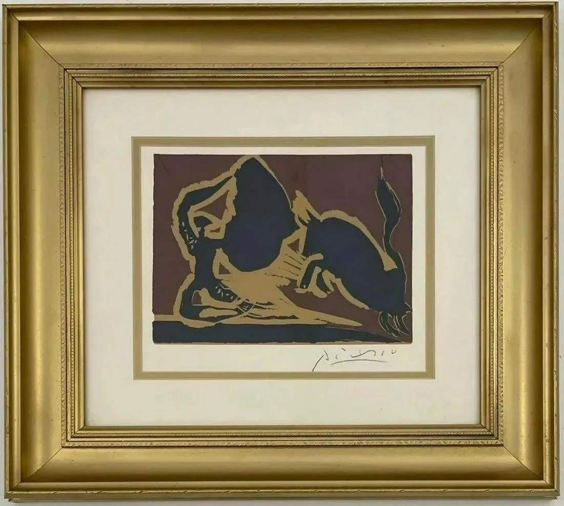 Pablo Picasso - Hand Signed - Linocut (1 of 4)