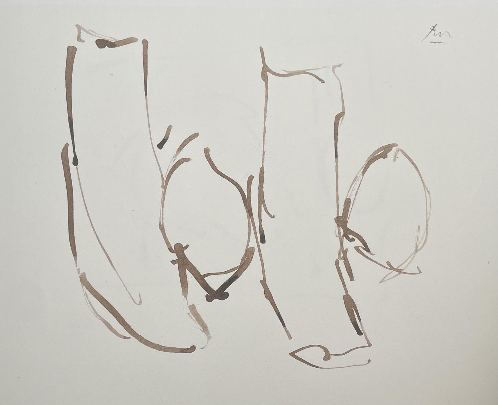 Robert Motherwell - Elegiac Study, 1982 (1 of 1)