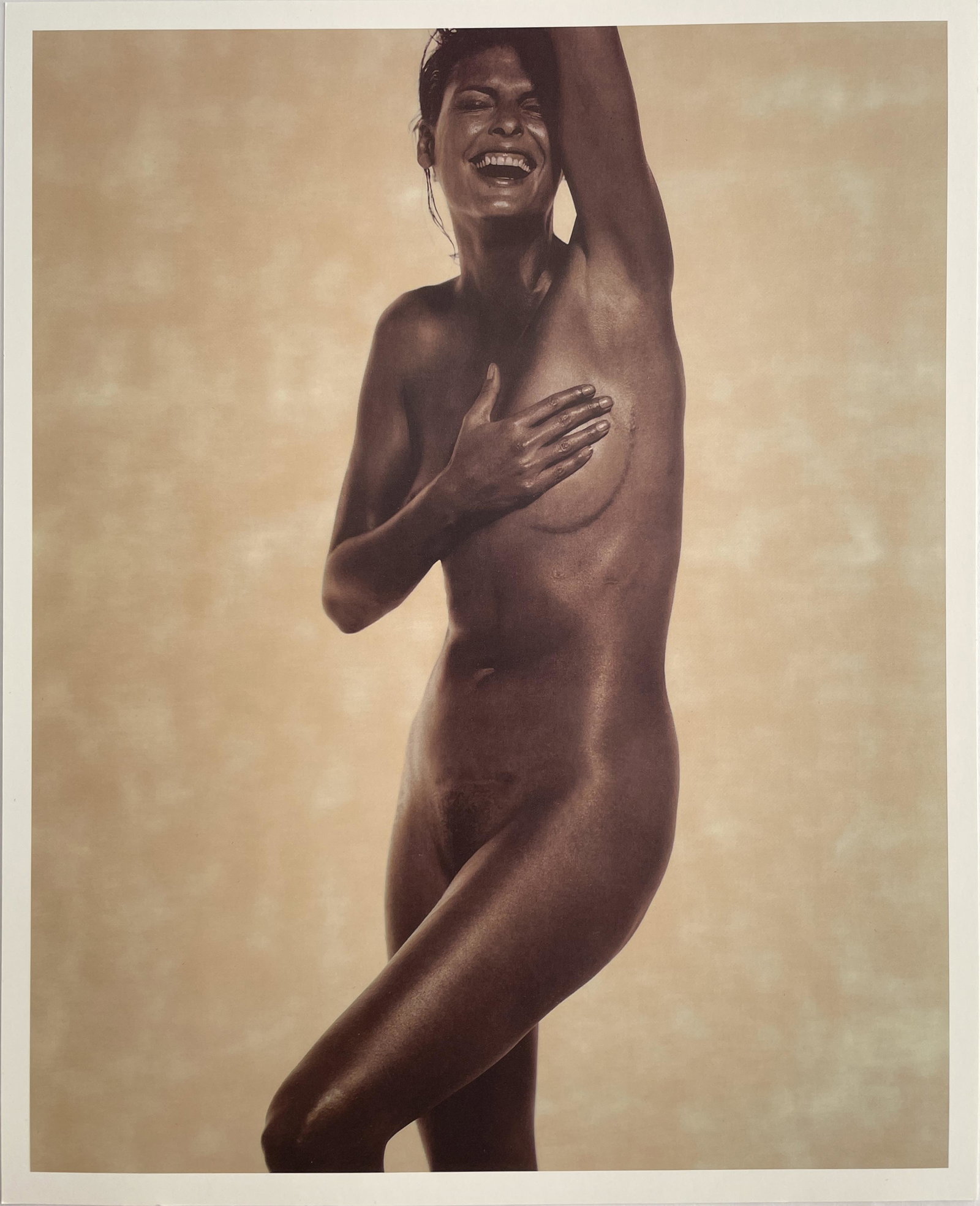 Karl Lagerfeld - Linda Evangelista: KARL LAGERFELD (1933-2019) Title - Linda Evangelista Type of Print - Limited Edition Print Estimated Image Size - 14" x 12" Karl Lagerfeld was a world-renowned German fashion designer who was describe