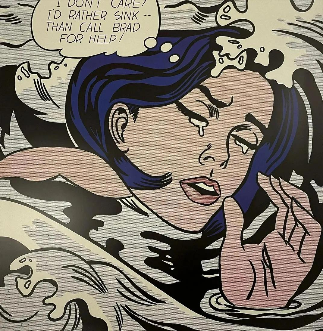 Roy Lichtenstein - Drowning Girl, 1963 (1 of 5)