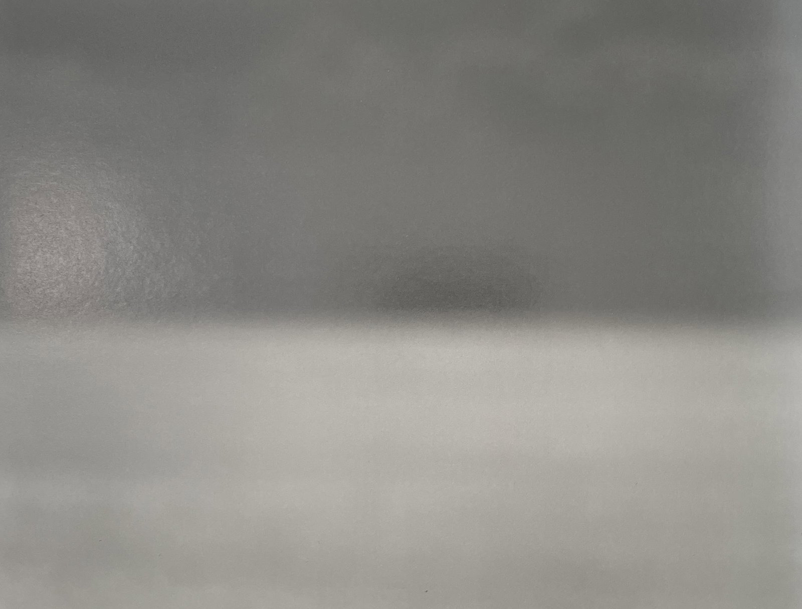 Hiroshi Sugiomoto - Bay of Sagami, 2011: HIROSHI SUGIMOTO (B. 1948) Title - Bay of Sagami, Kaikoh, 2011 Type of Print - Print in Colors Estimated Image Size - 6 1/2" x 8 1/2" Hiroshi Sugimoto is a contemporary Japanese photographer whose eso