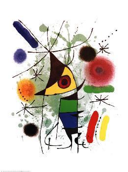 Joan Miro - The Singer - Offset Lithograph (1 of 1)
