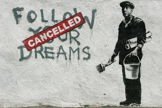 Banksy - Cancelled Dreams, Offset Lithograph (1 of 1)