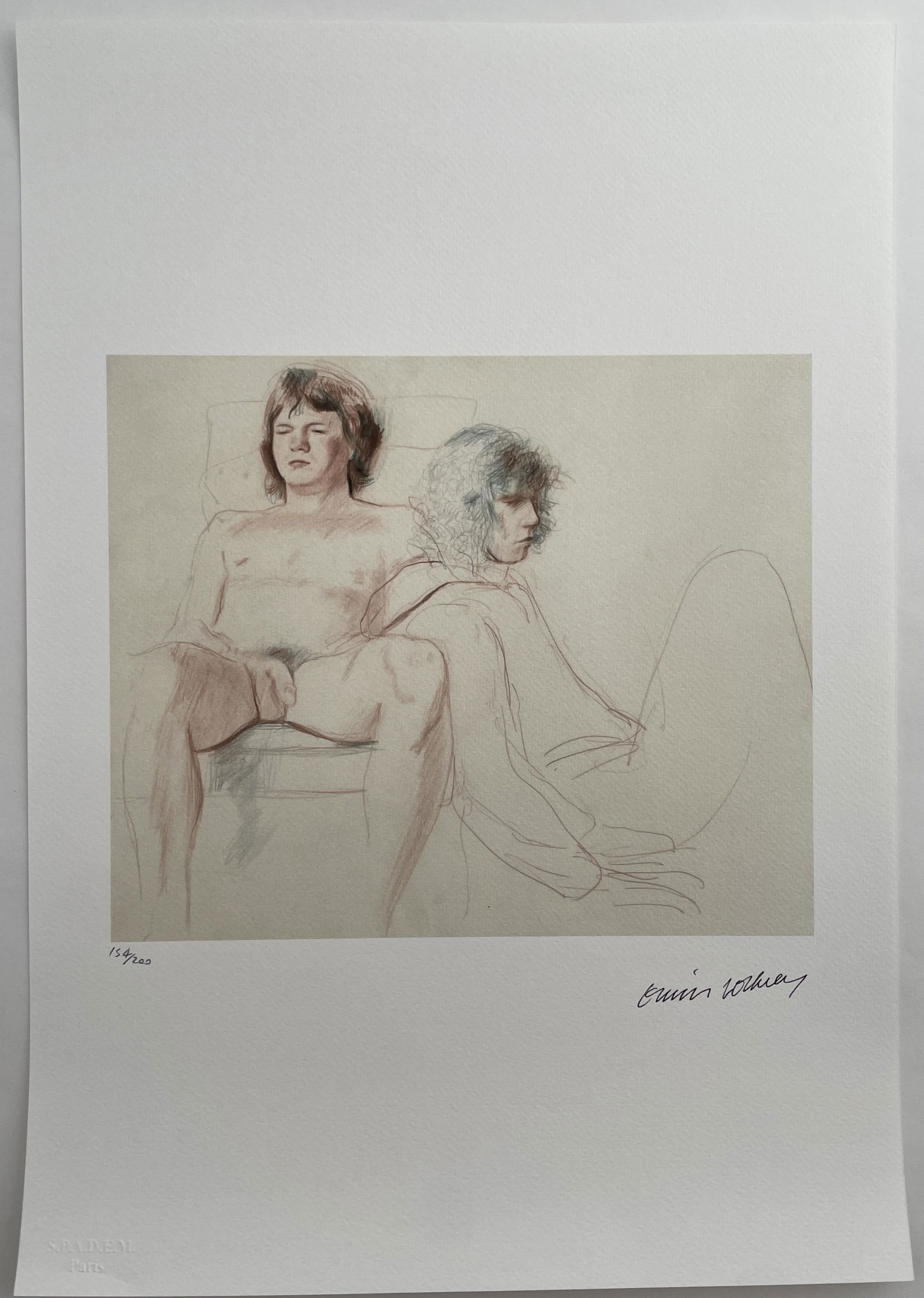 David Hockney - Signed & Numbered, Lithograph (1 of 10)