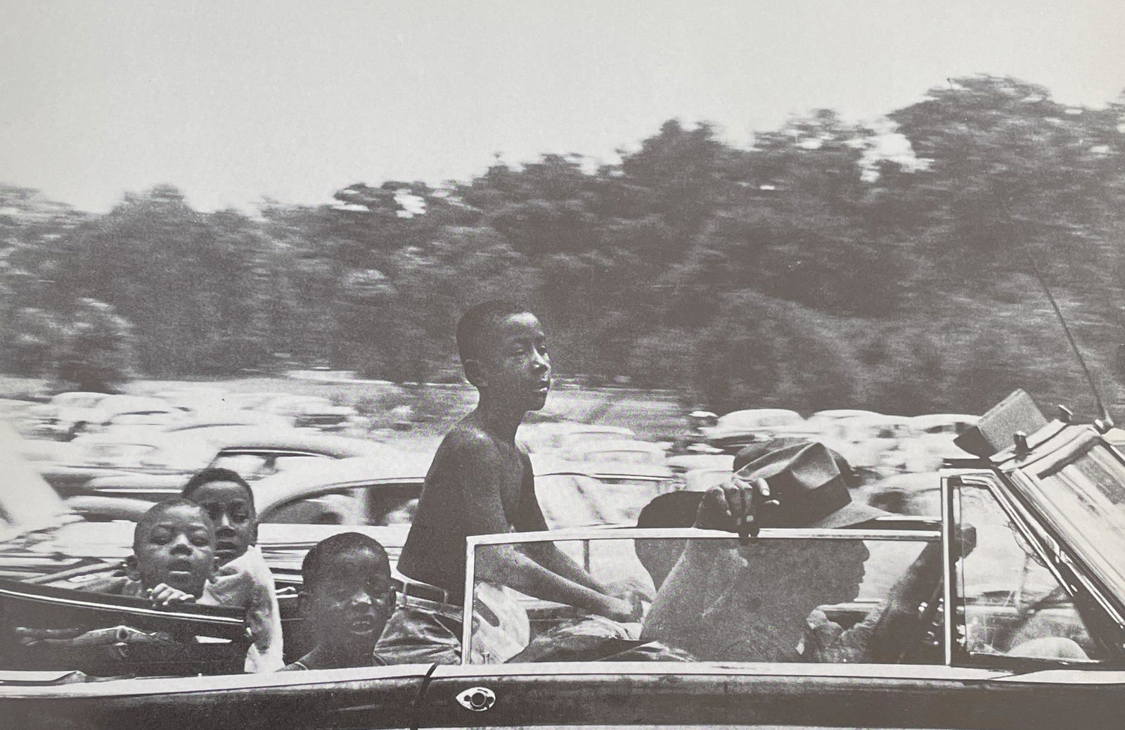 Robert Frank - Bell Isle, Detroit: ROBERT FRANK (1924-2019) Title - Bell Isle, Detroit Type of Print - Print in Colors, Printed in the 1960s Estimated Image Size - 5 1/4" x 7 3/4" Robert Frank is a Swiss-born American filmmaker and pho