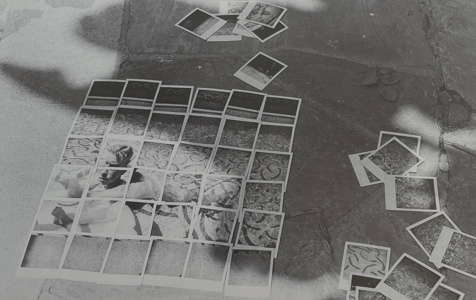 Michael Childers - David Hockney, Polaroid Montage, 1982 (1 of 1)