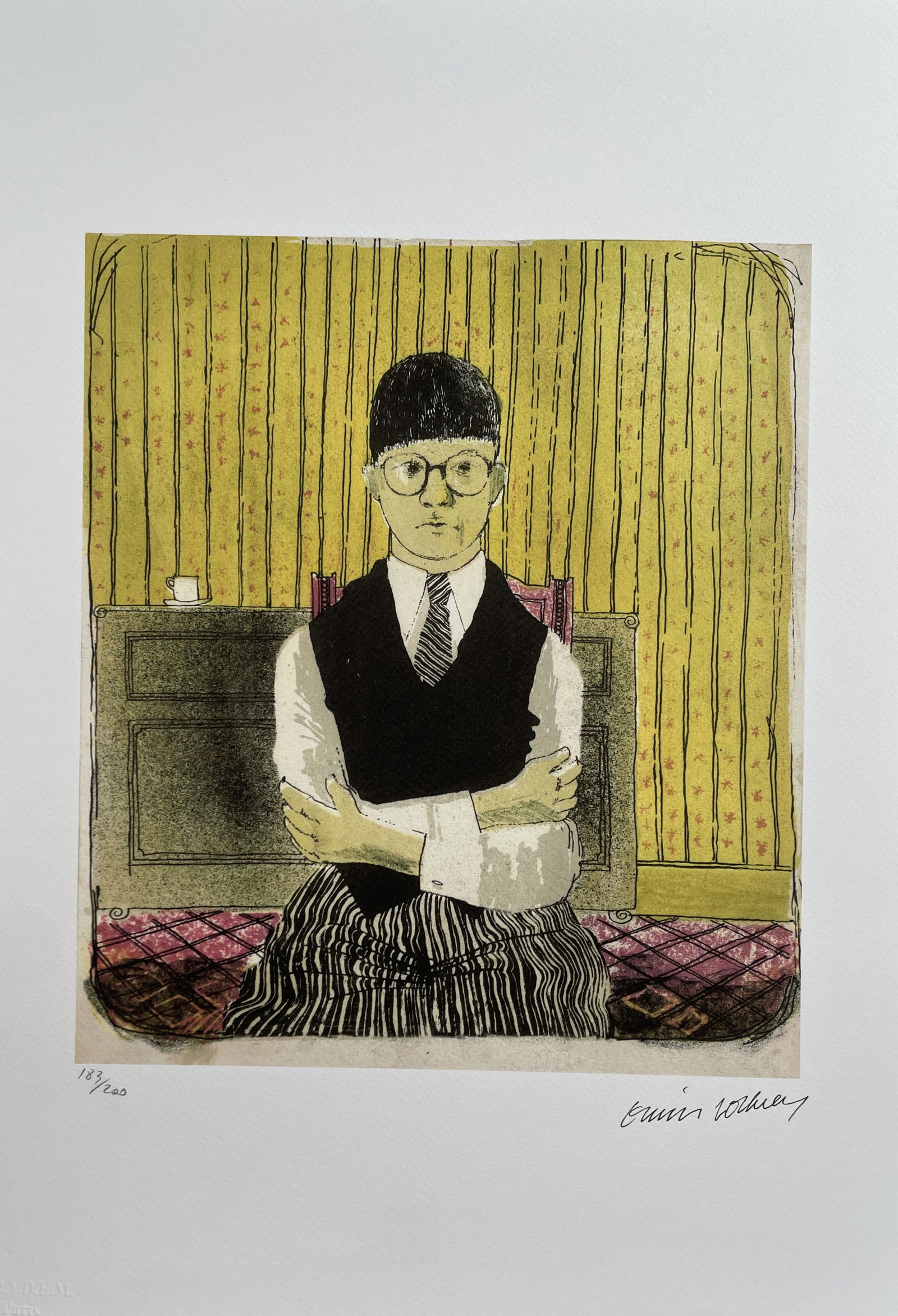 David Hockney - Signed & Numbered, Lithograph (1 of 14)