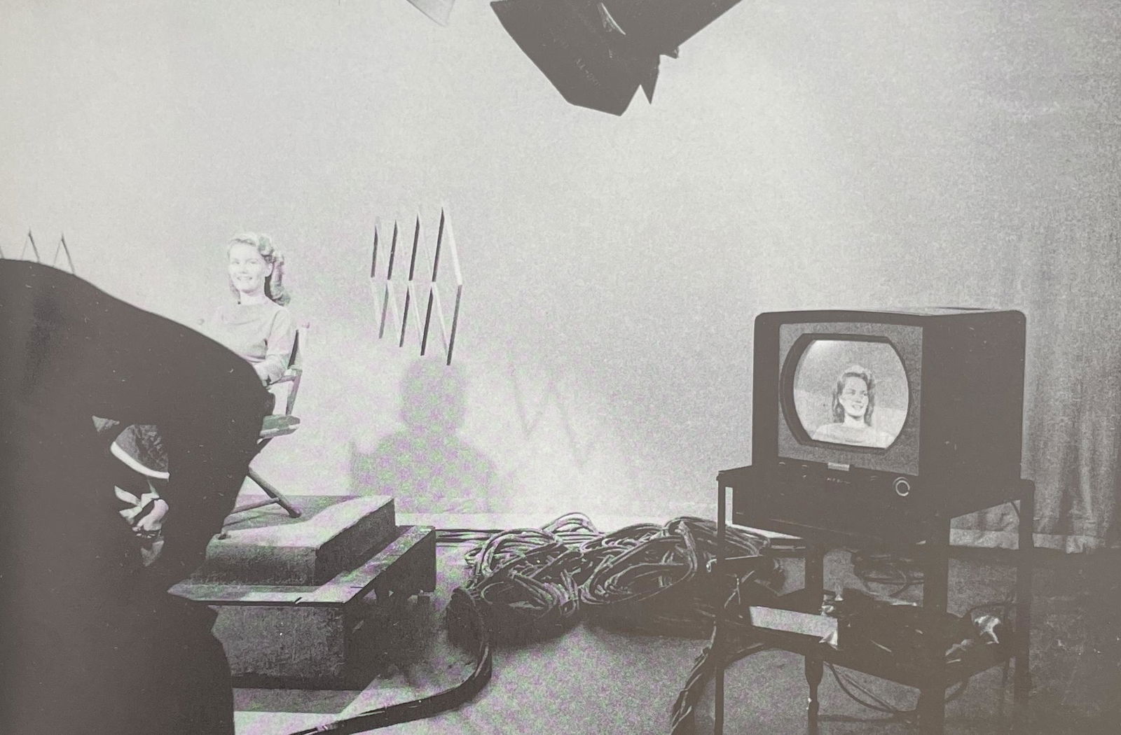 Robert Frank - Television Studio - Burbank, California: ROBERT FRANK (1924-2019) Title - Television Studio - Burbank, California Type of Print - Print in Colors, Printed in the 1960s Estimated Image Size - 5 1/4" x 7 3/4" Robert Frank is a Swiss-born Ameri