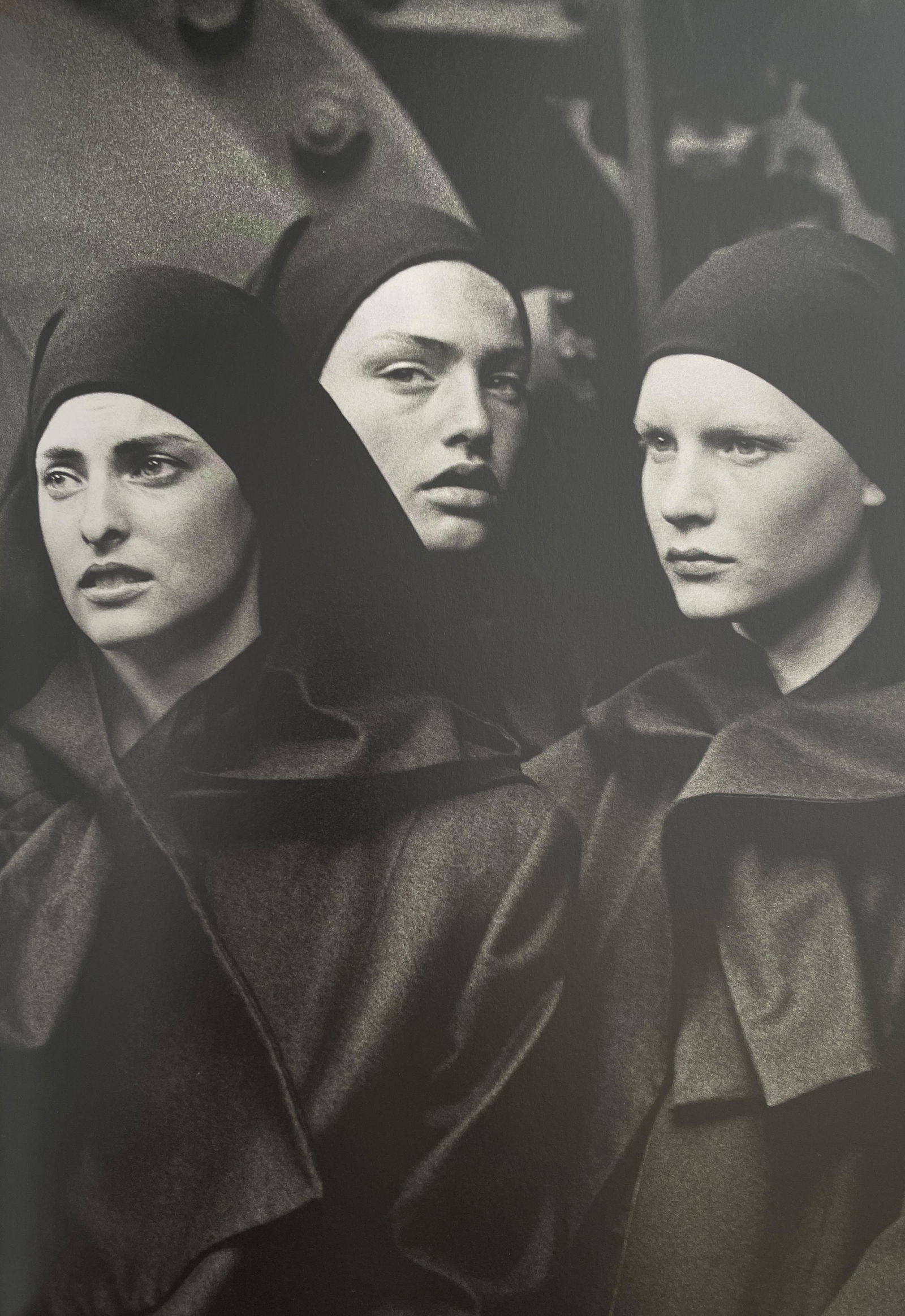 Peter Lindbergh - Linda Evangelista, Michaela Bercu & Kirsten Owen Nancy, 1988: PETER LINDBERGH (1944-2019)Title - Linda Evangelista, Michaela Bercu, Kirsten Owen Nancy, 1988 Type of Print - Print in Colors Estimated Image Size - 9" x 13" Peter Lindbergh was a photographer and vi