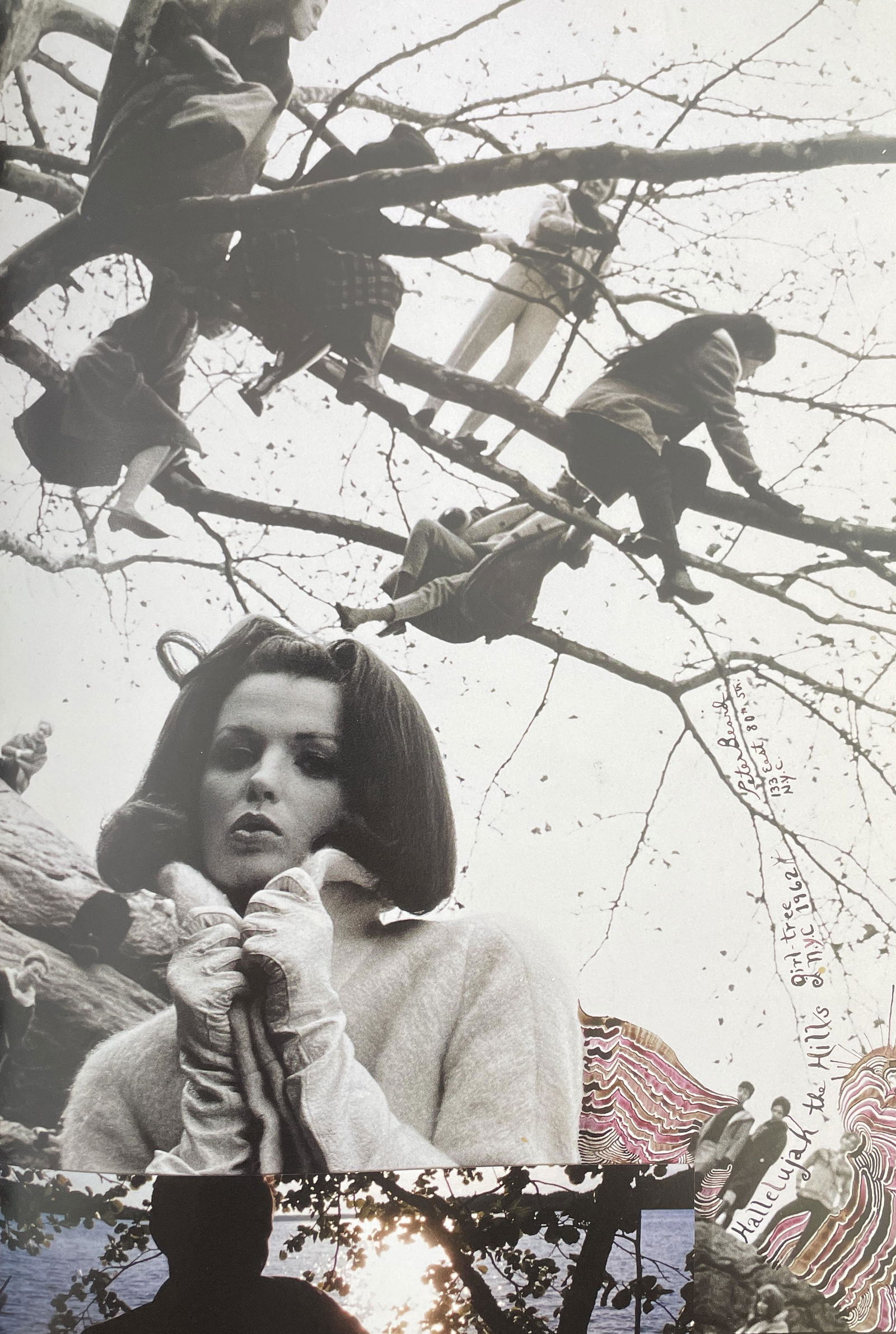 Peter Beard -Hallelujah the Hills, Girl Tree New York City, 1962: PETER BEARD (1938-2020) Title - Hallelujah the Hills, Girl Tree New York City, 1962 Type of Print - Print in ColorsEstimated Image Size - 8" x 12" Peter Beard was an American photographer best known f