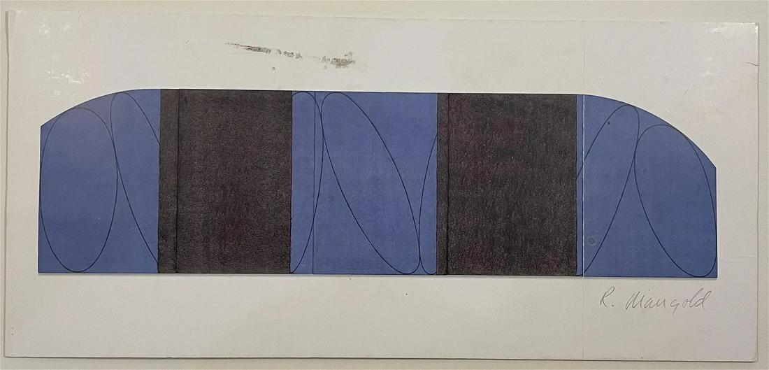 Robert Mangold - Untitled Print, Hand Signed (1 of 4)