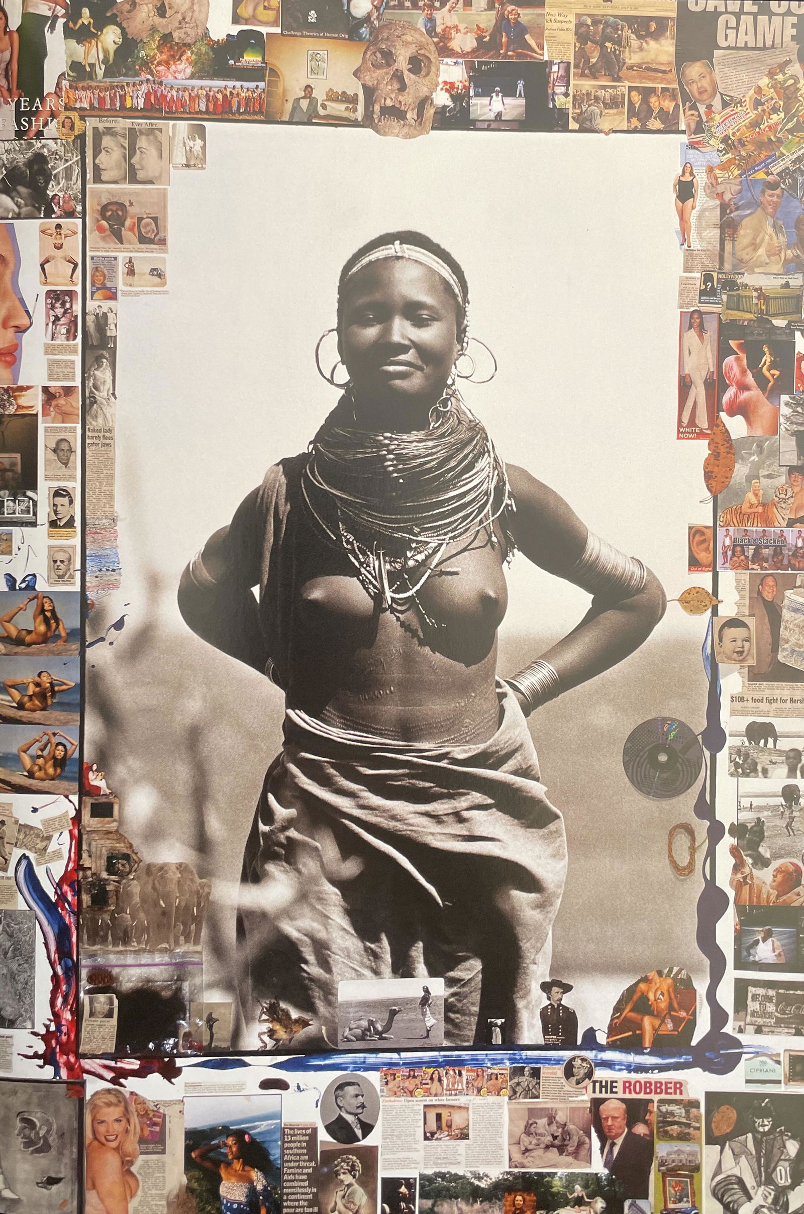 Peter Beard - Agnes of El Molo Bay, Loigalani Lake Rudolf: PETER BEARD (1938-2020) Title - Agnes of El Molo Bay, Loigalani Lake Rudolf Type of Print - Print in ColorsEstimated Image Size - 8" x 12" Peter Beard was an American photographer best known for his d