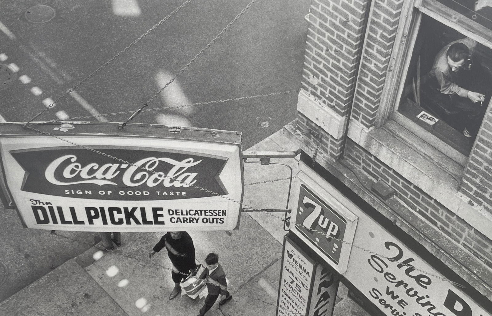 Bruce Davidson - The Chicago Loop, 1963: BRUCE DAVIDSON (B.1933) Title - The Chicago Loop, 1963 Type of Print - Print in Colors Estimated Image Size - 9" x6" Bruce Davidson is an American photographer known for capturing images of communitie