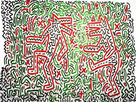 Keith Haring - Untitled, 1981 (1 of 1)