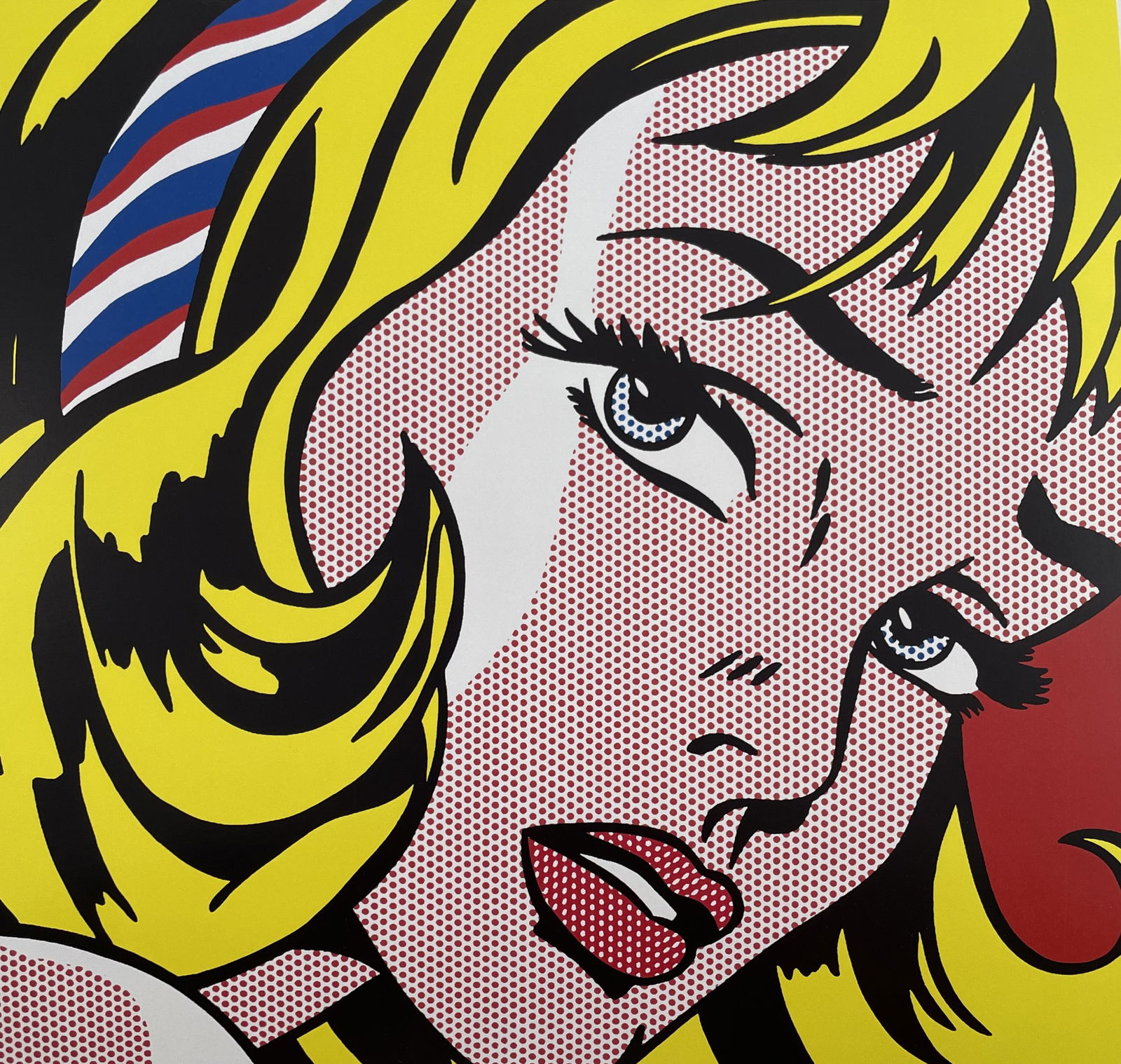 Roy Lichtenstein - Girl with Hair Ribbon, 1965 - Offset Lithograph (1 of 6)