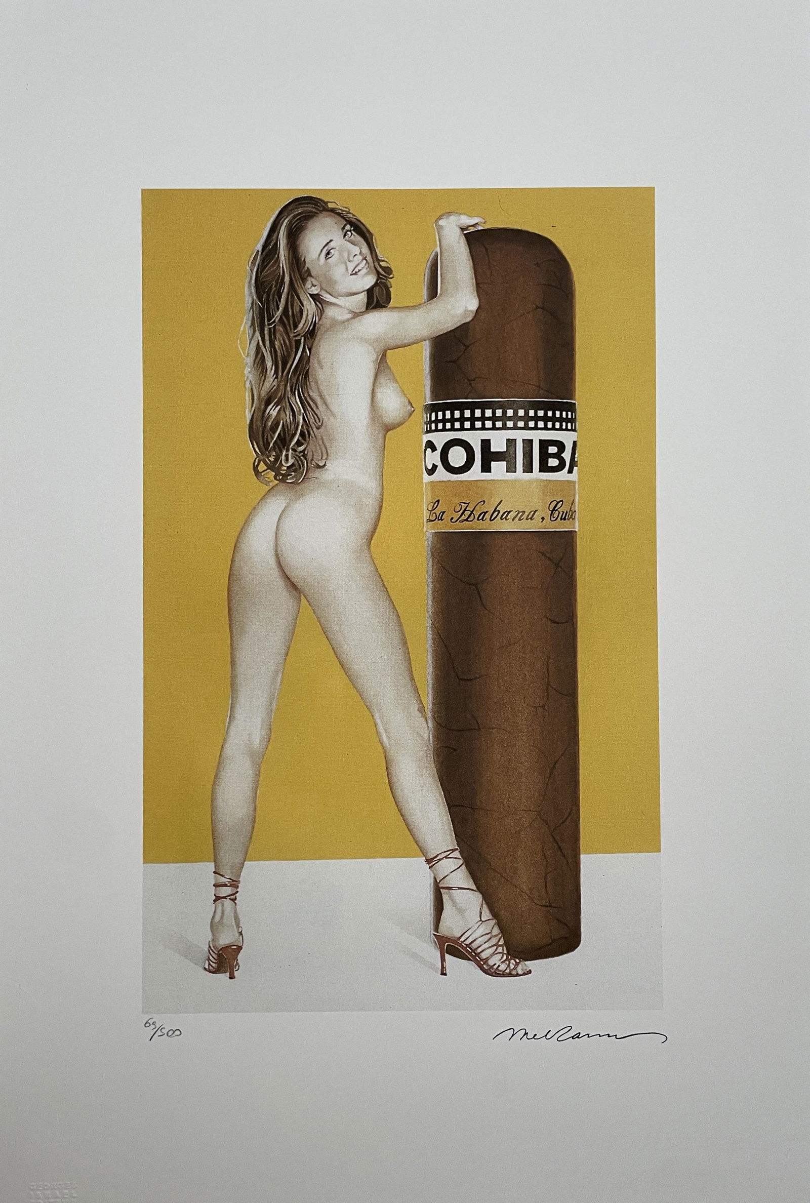 Mel Ramos - Camilla, 1989 - Limited Edition, Lithograph (1 of 12)