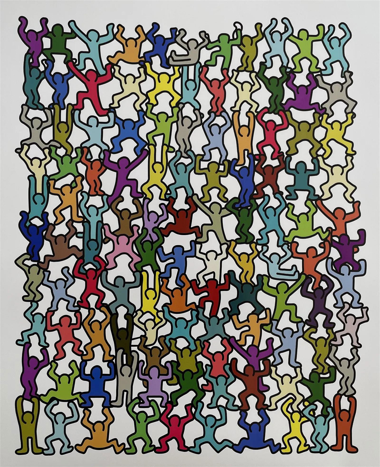 Keith Haring - Untitled, Offset Lithograph (1 of 9)