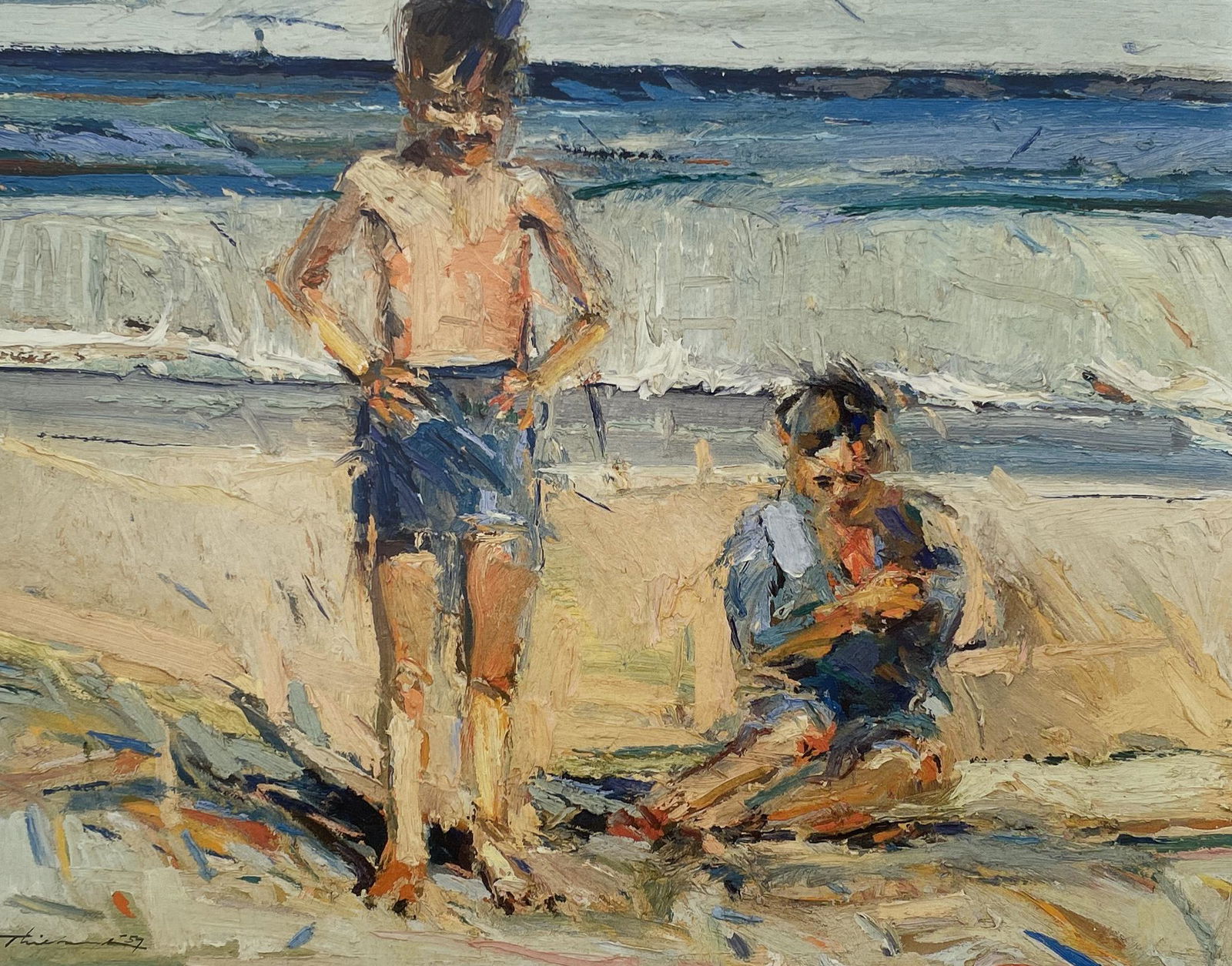 Wayne Thiebaud - Beach Boys, 1959 (1 of 1)