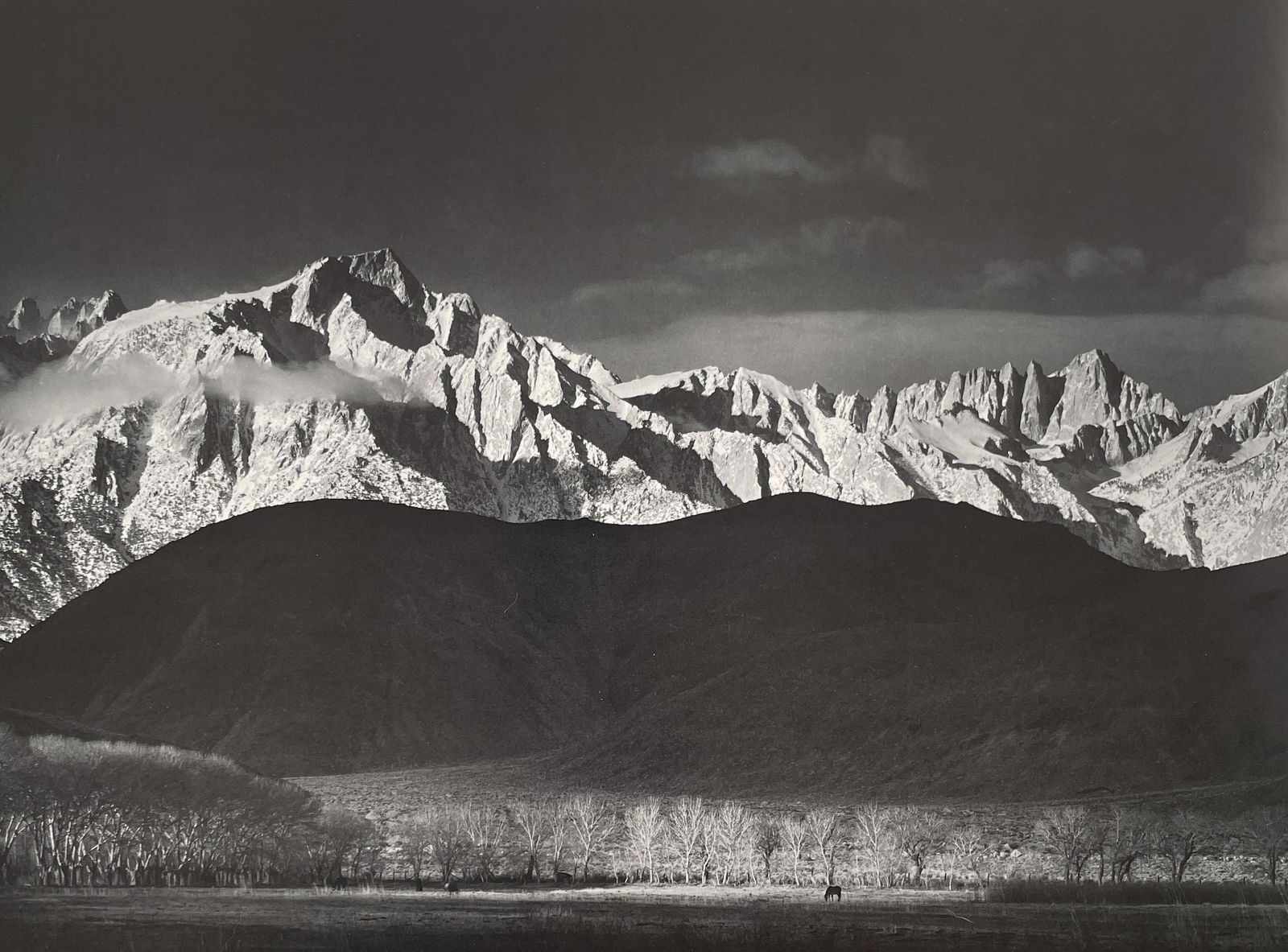 Ansel Adams - Winter Sunrise, 1944 (1 of 1)