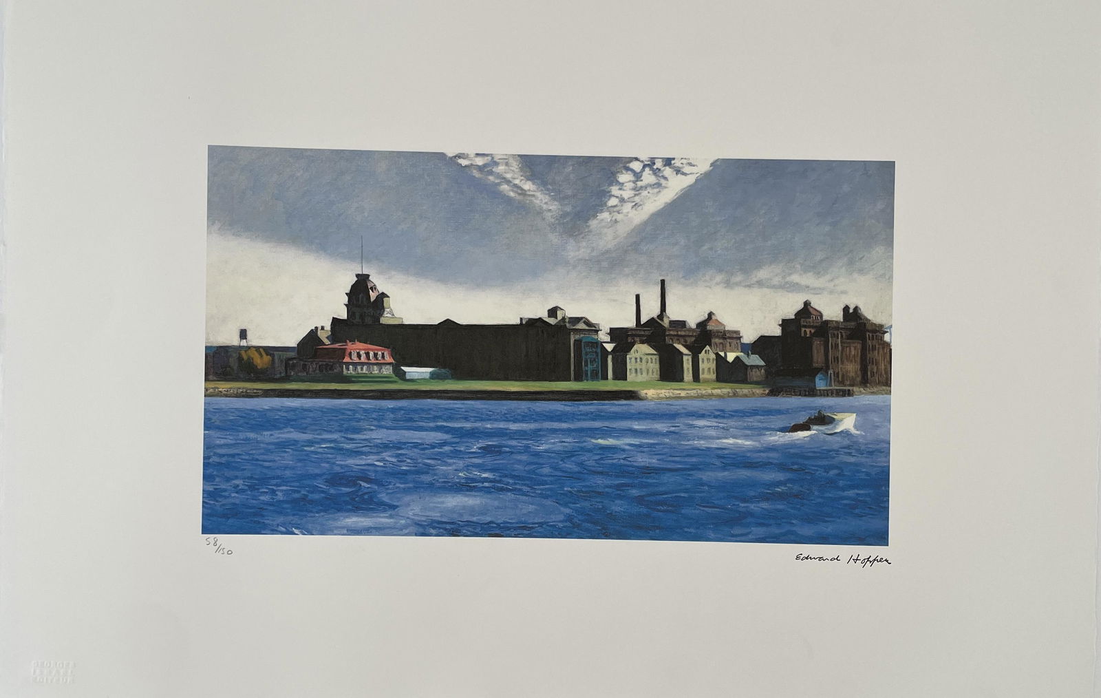 After Edward Hopper - Signed and Numbered Lithograph (1 of 13)