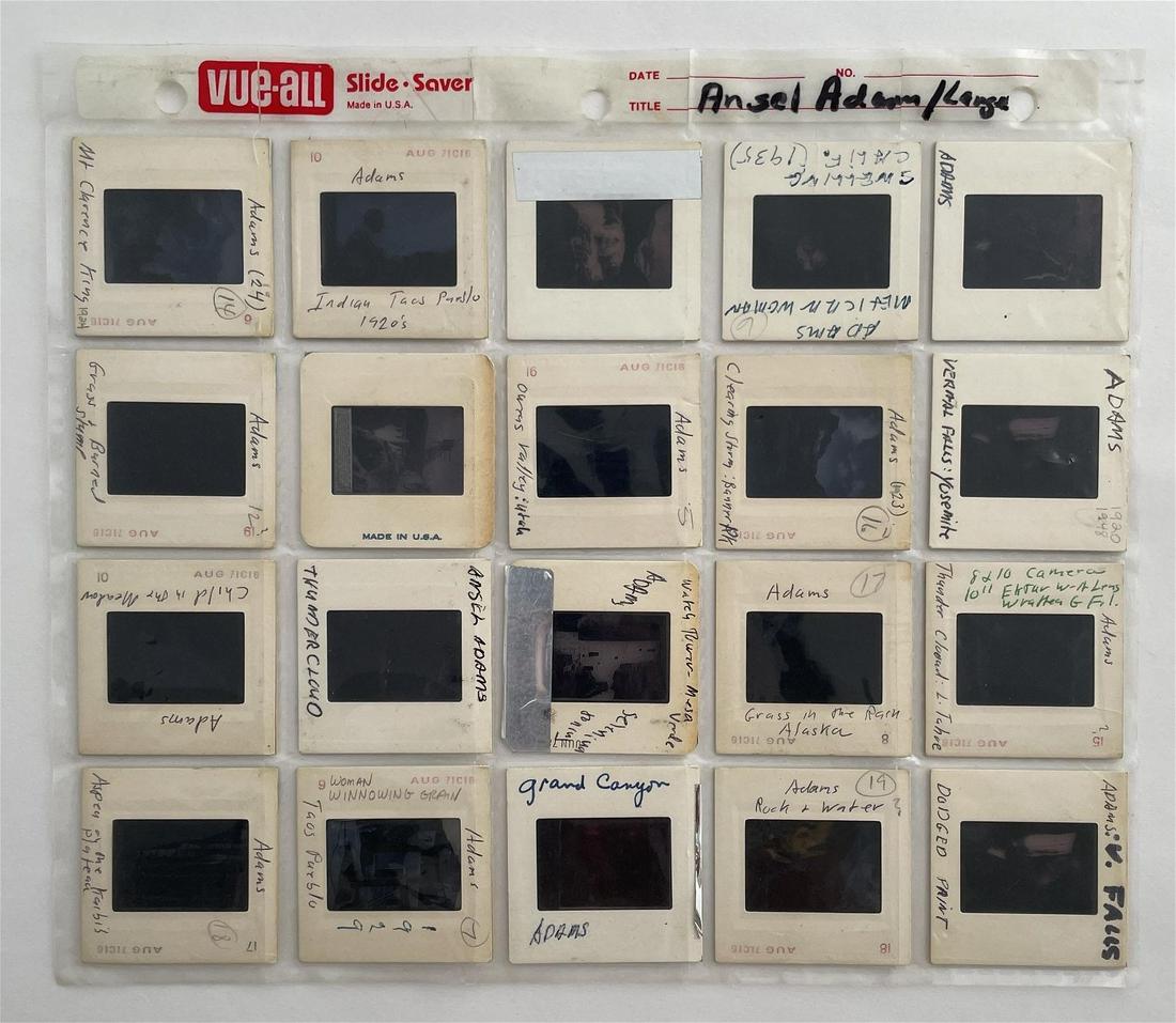 Ansel Adams - Lot of 20 Original Negatives, Various Titles (1 of 11)