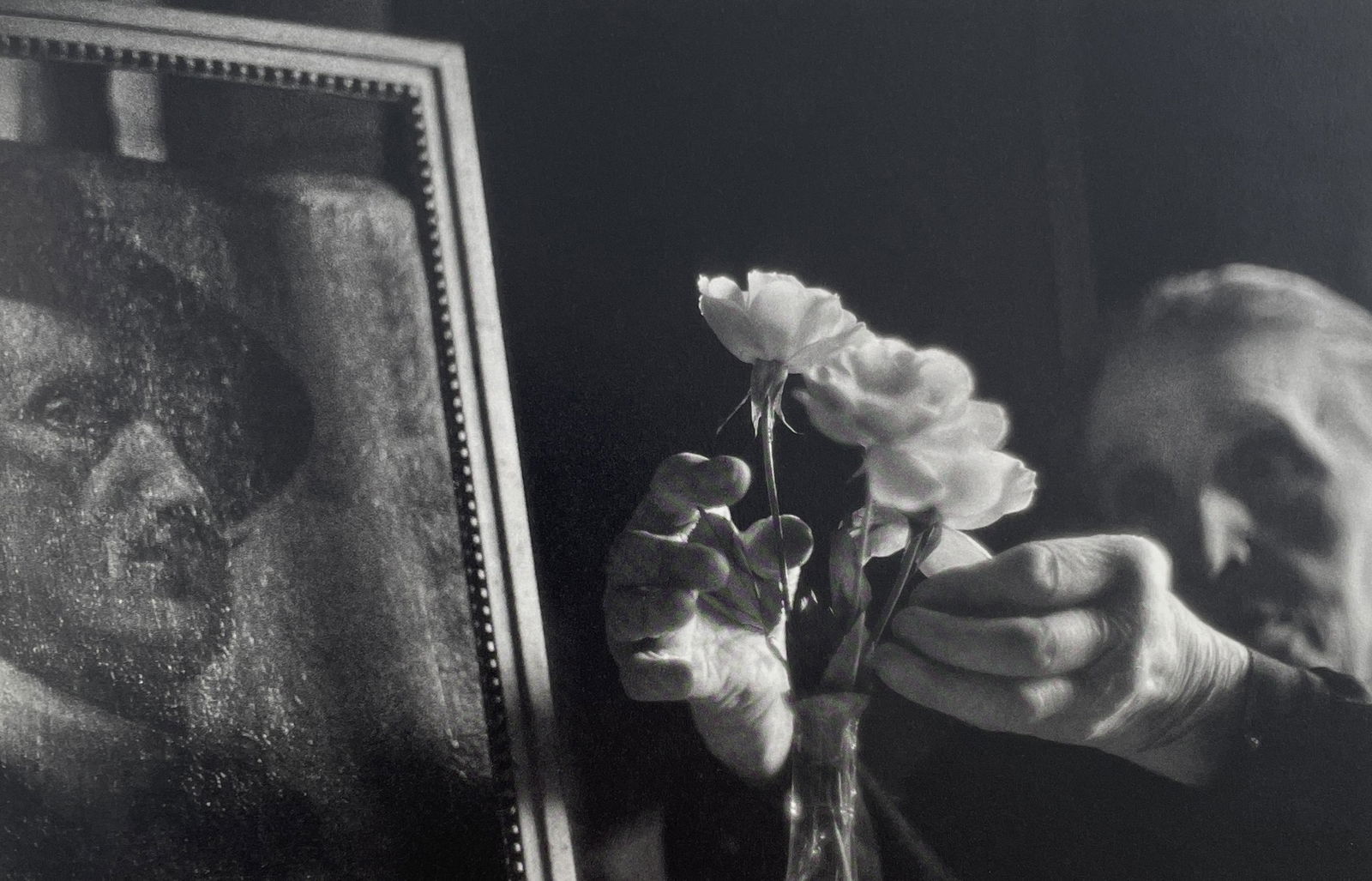 Bruce Davidson - The Widow of Montmartre, 1956: BRUCE DAVIDSON (B.1933) Title - The Widow of Montmartre, 1956 Type of Print - Print in Colors Approximate Image Size - 9 1/2" x 6 1/2" Bruce Davidson is an American photographer known for capturing im